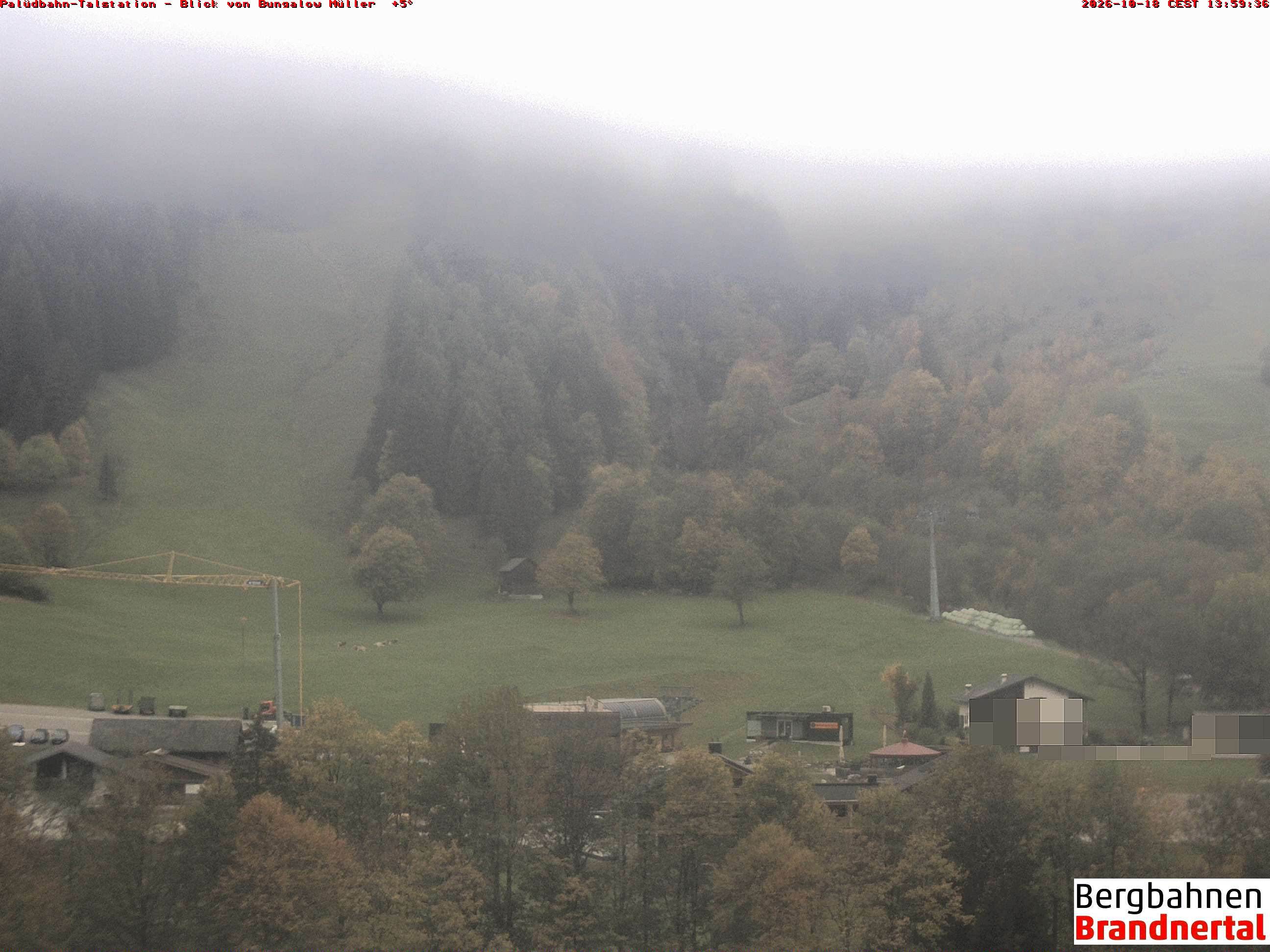 Blick auf Palüdbahn von Bungalow Müller