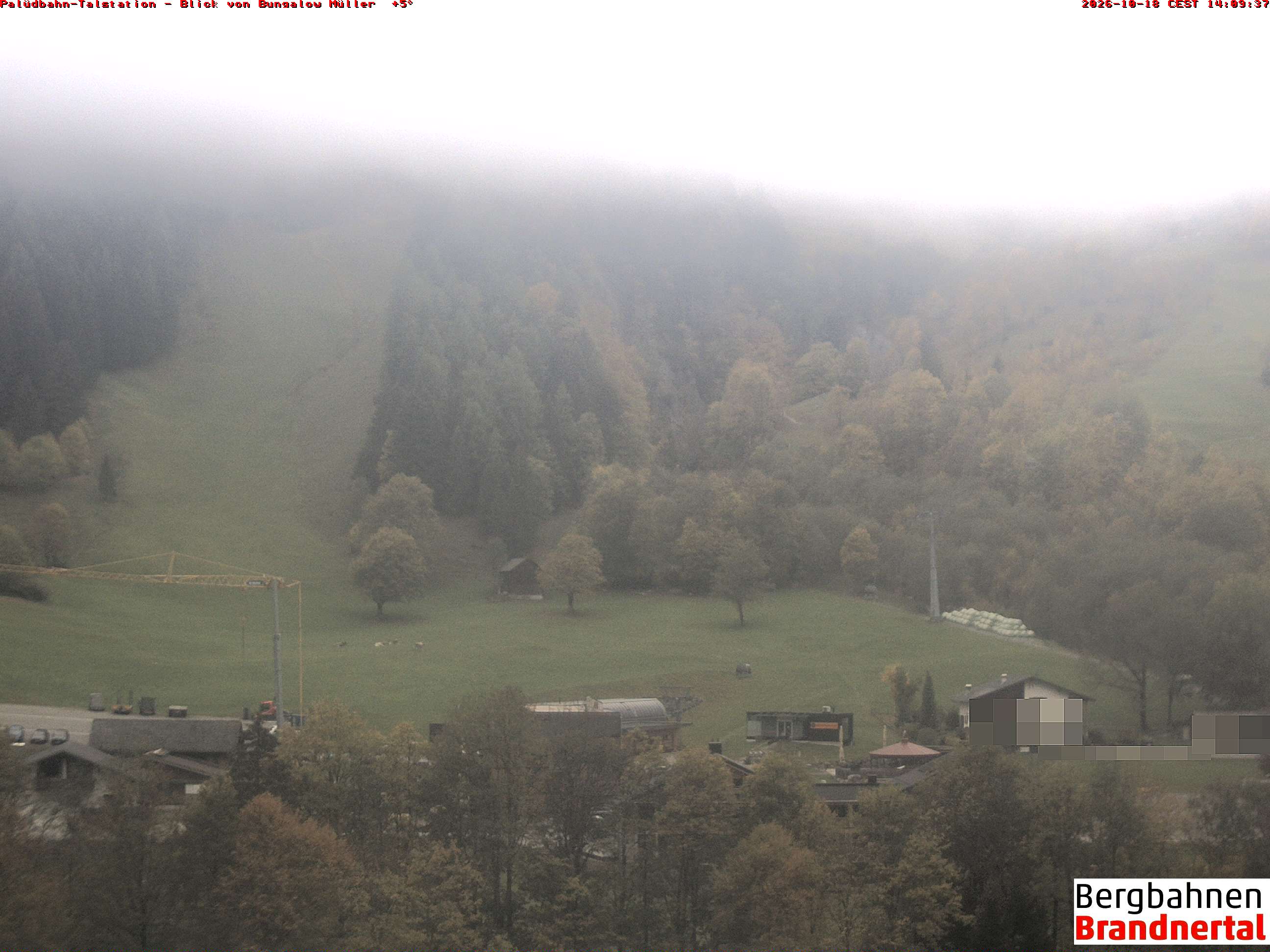 Blick auf Palüdbahn von Bungalow Müller