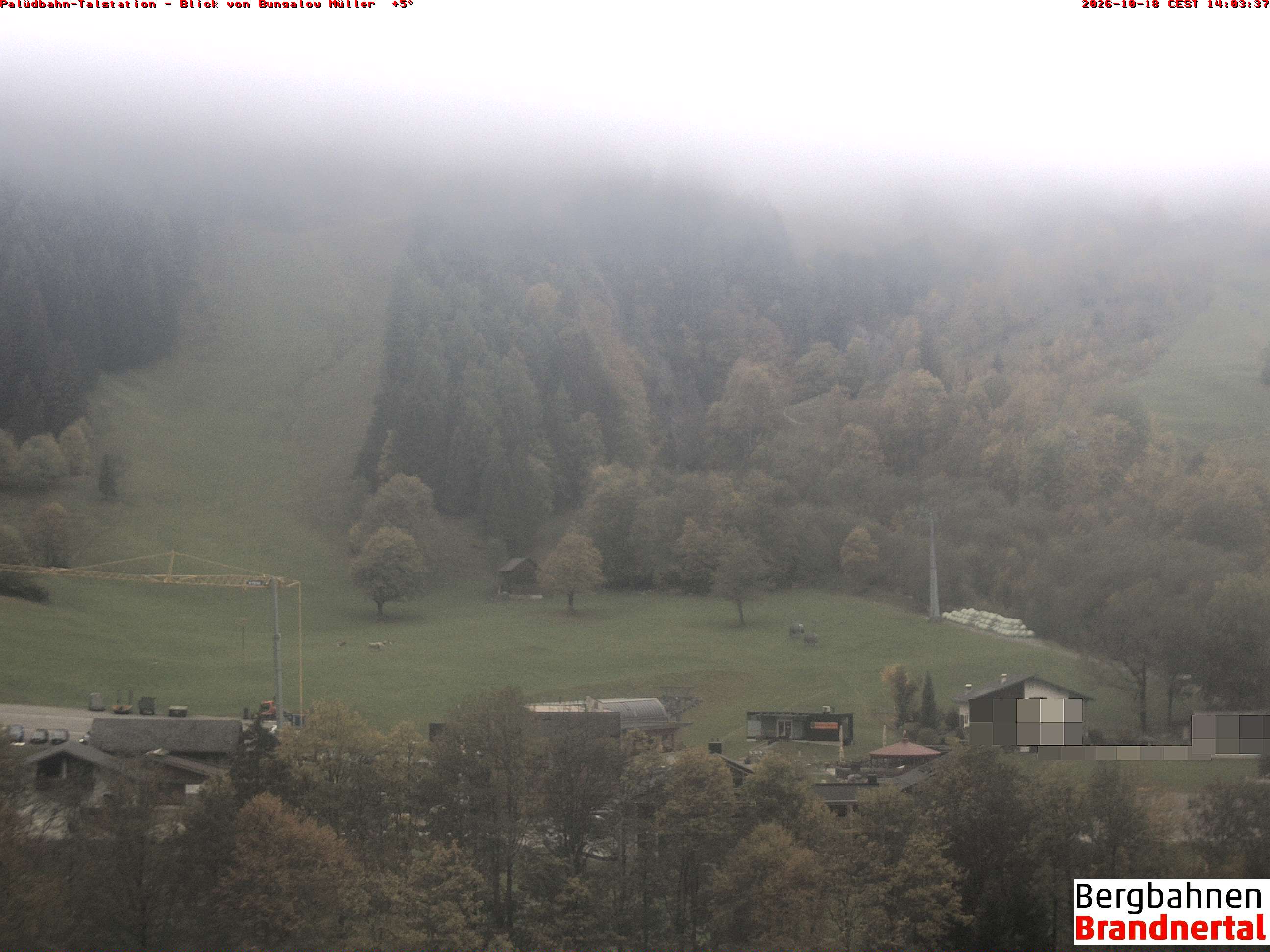 Blick auf Palüdbahn von Bungalow Müller