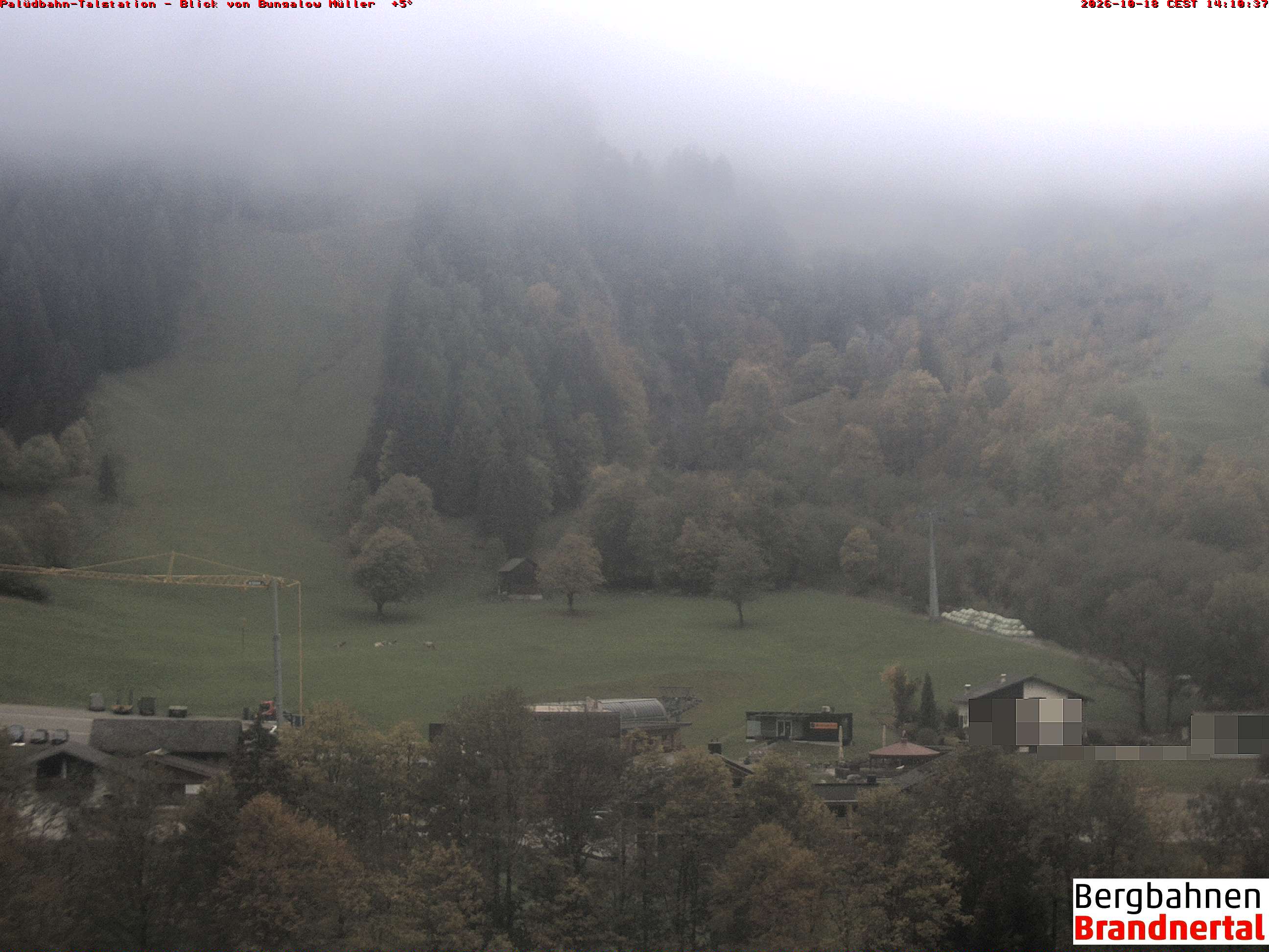 Blick auf Palüdbahn von Bungalow Müller