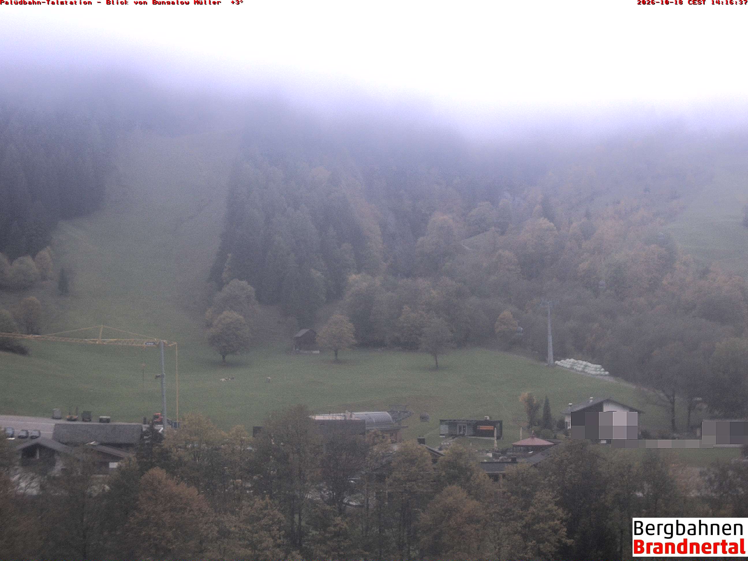 Blick auf Palüdbahn von Bungalow Müller