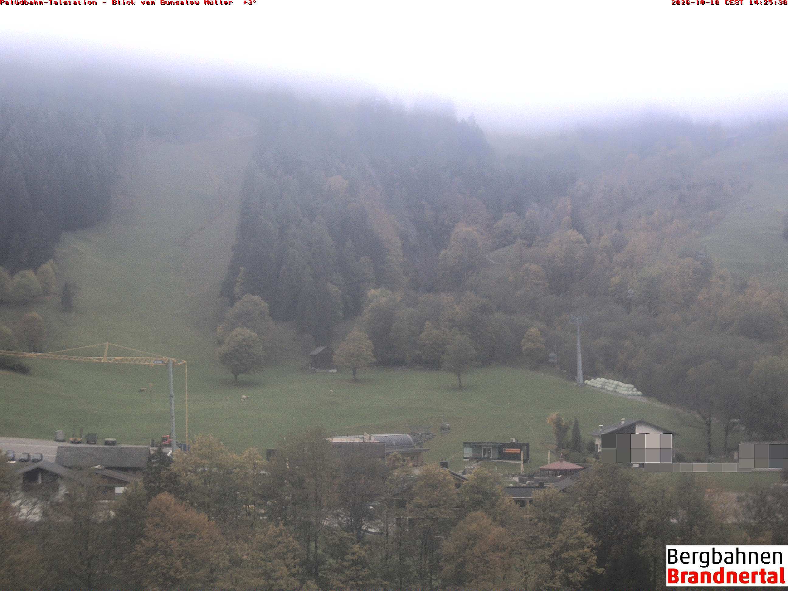 Blick auf Palüdbahn von Bungalow Müller