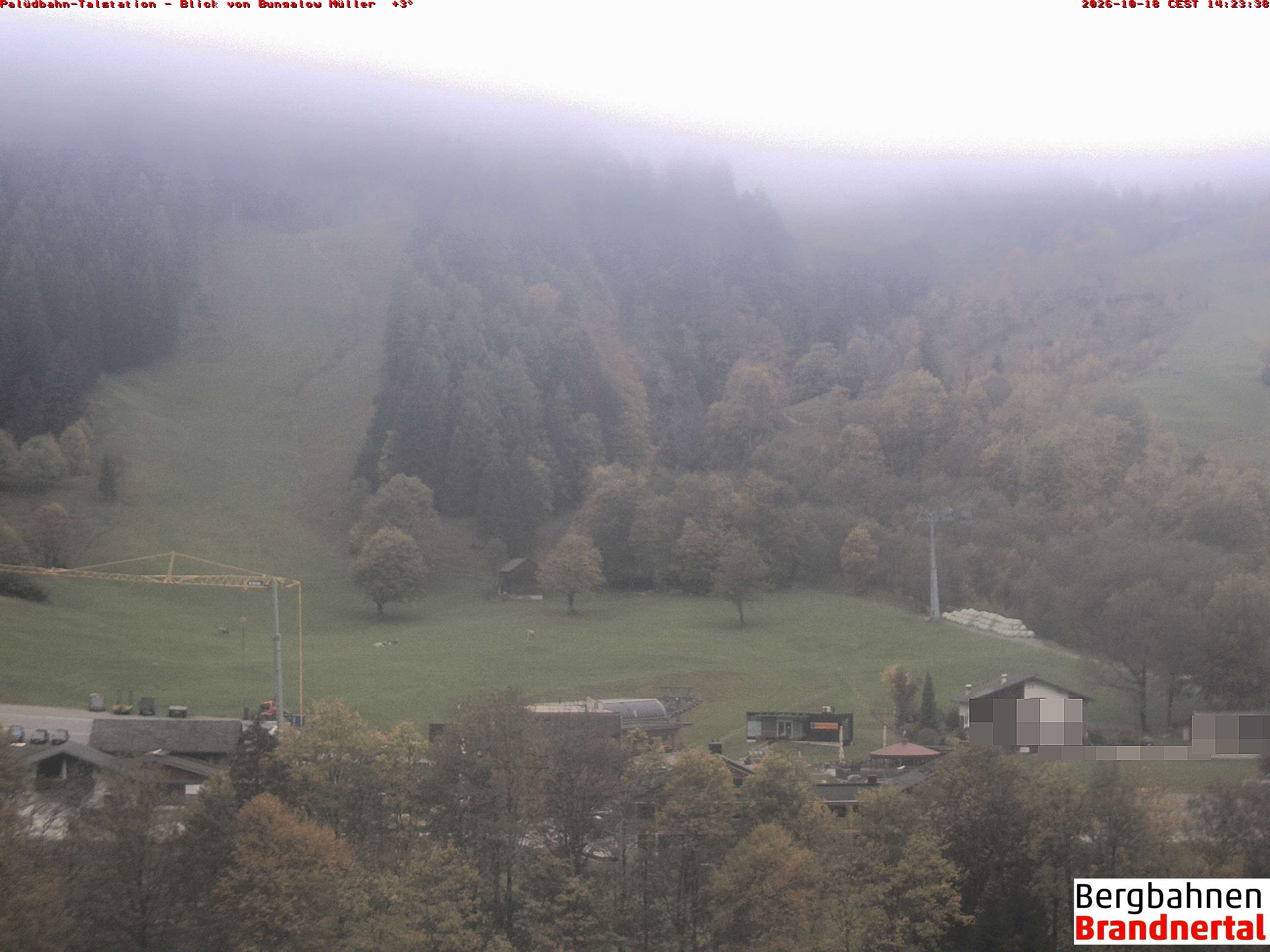 Blick auf Palüdbahn von Bungalow Müller
