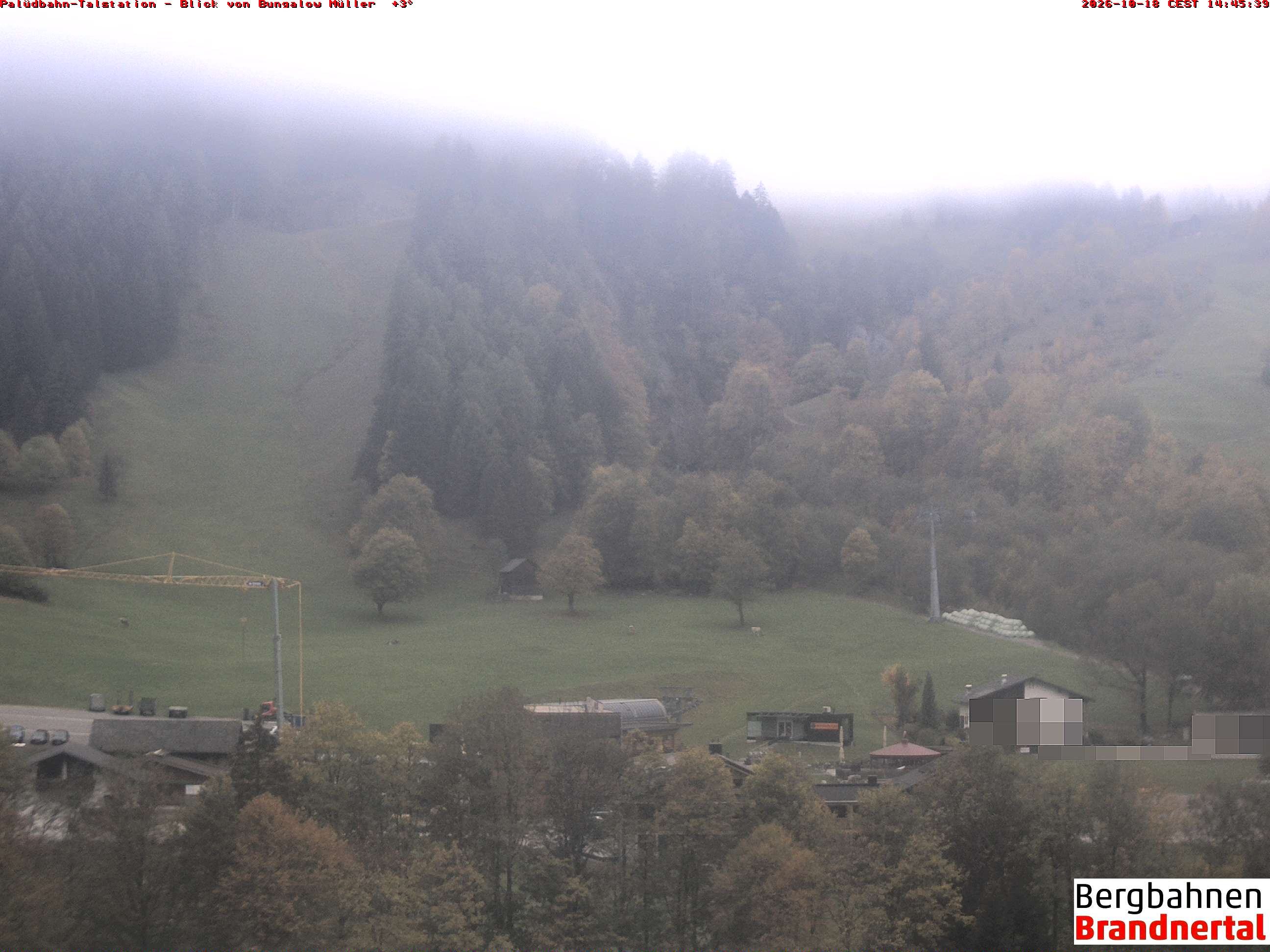 Blick auf Palüdbahn von Bungalow Müller