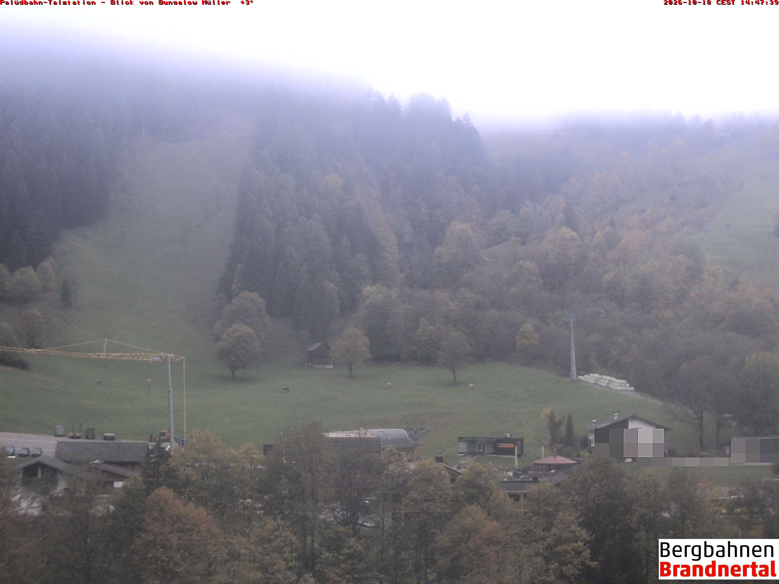 Blick auf Palüdbahn von Bungalow Müller
