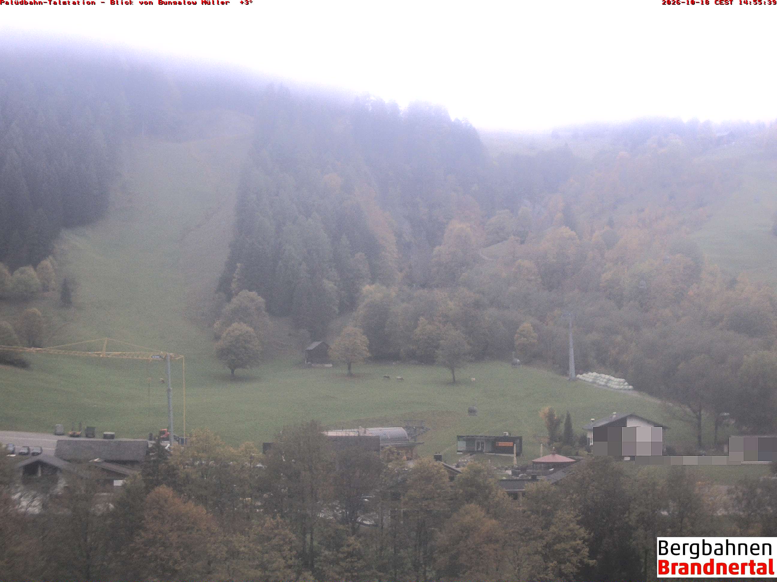 Blick auf Palüdbahn von Bungalow Müller