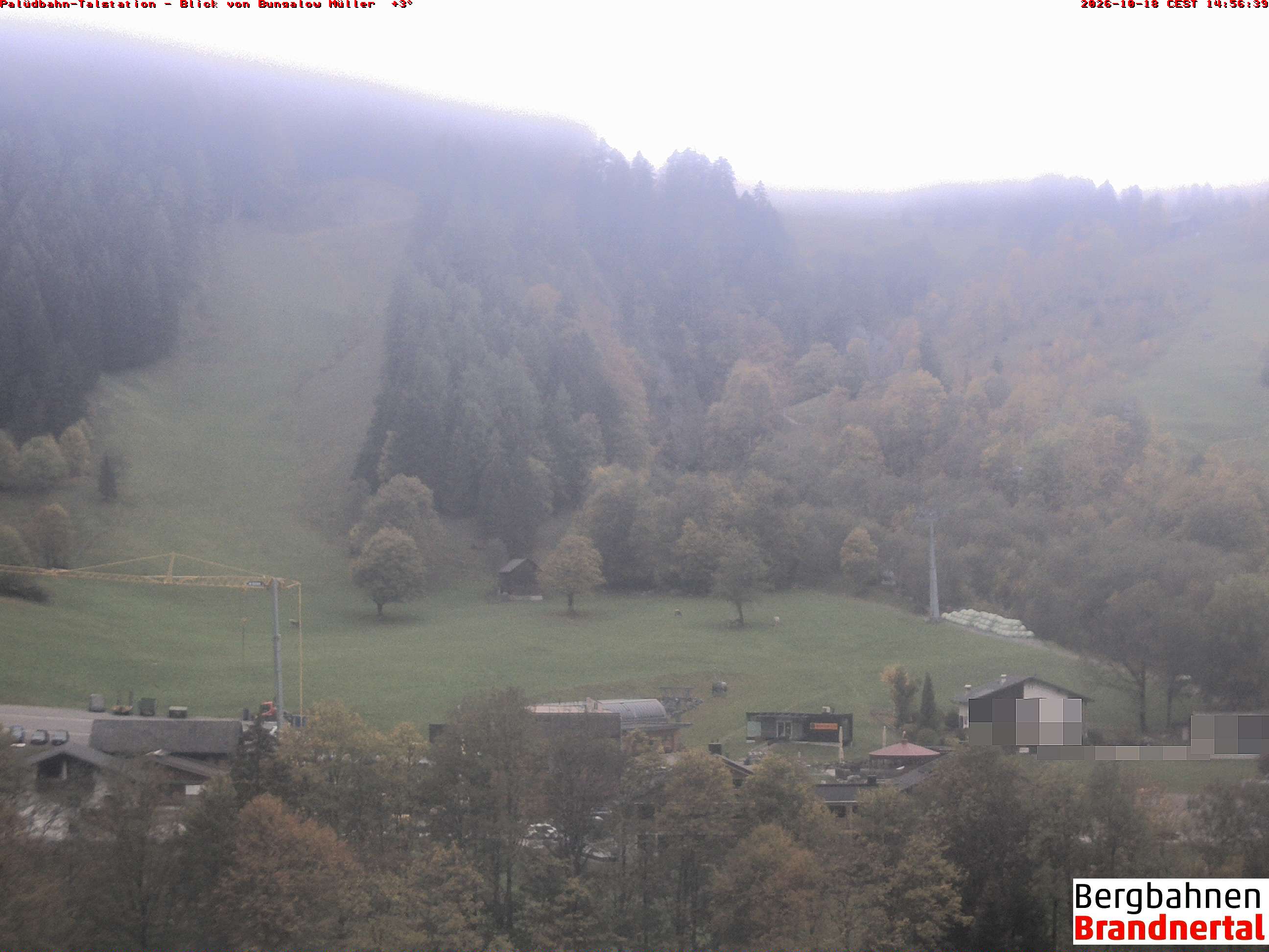 Blick auf Palüdbahn von Bungalow Müller