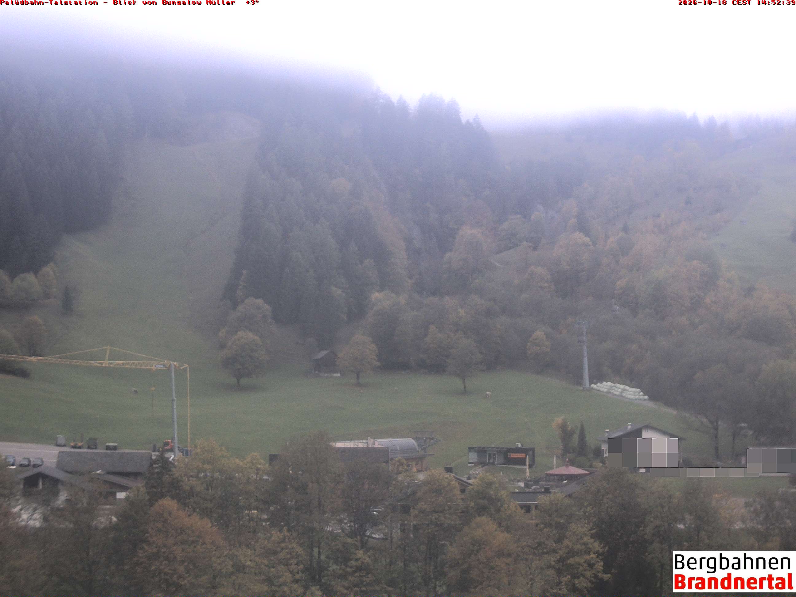 Blick auf Palüdbahn von Bungalow Müller