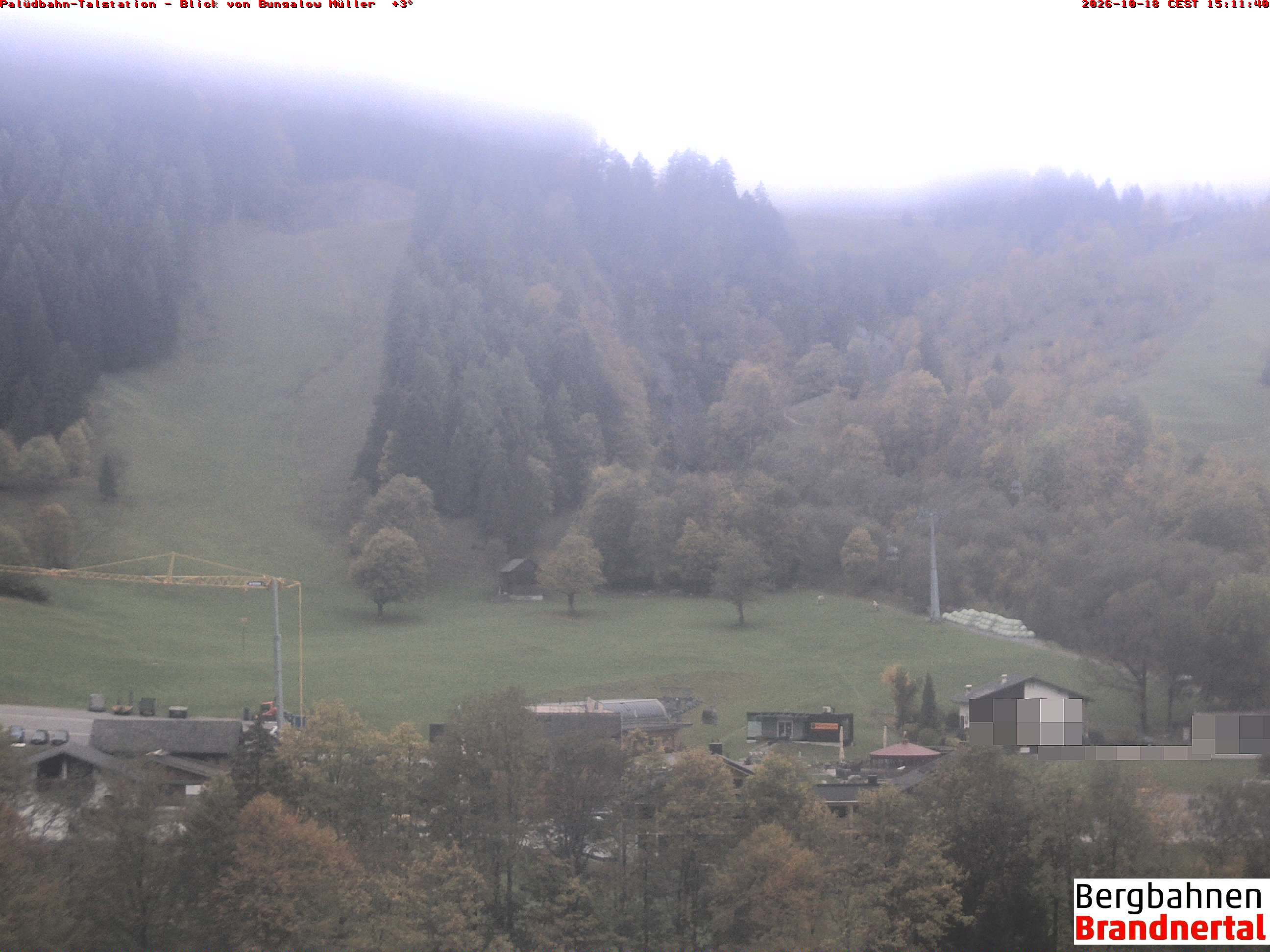 Blick auf Palüdbahn von Bungalow Müller