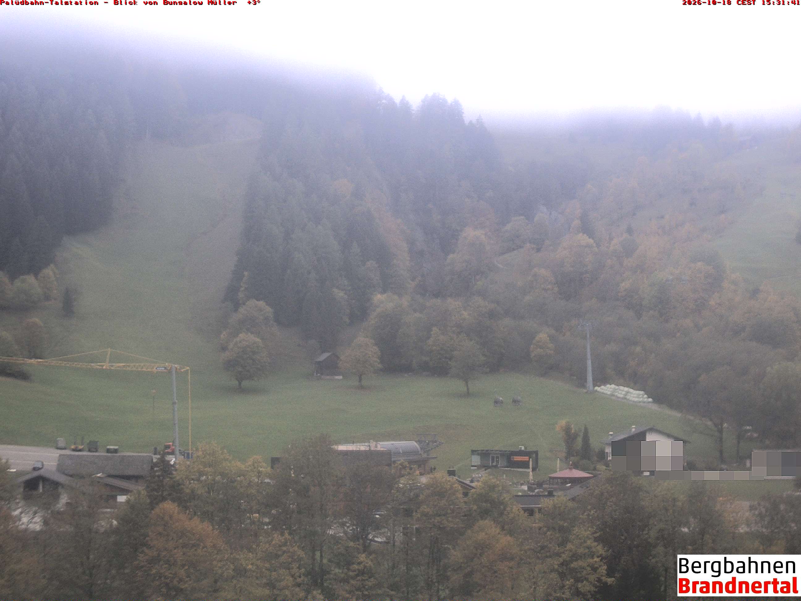 Blick auf Palüdbahn von Bungalow Müller