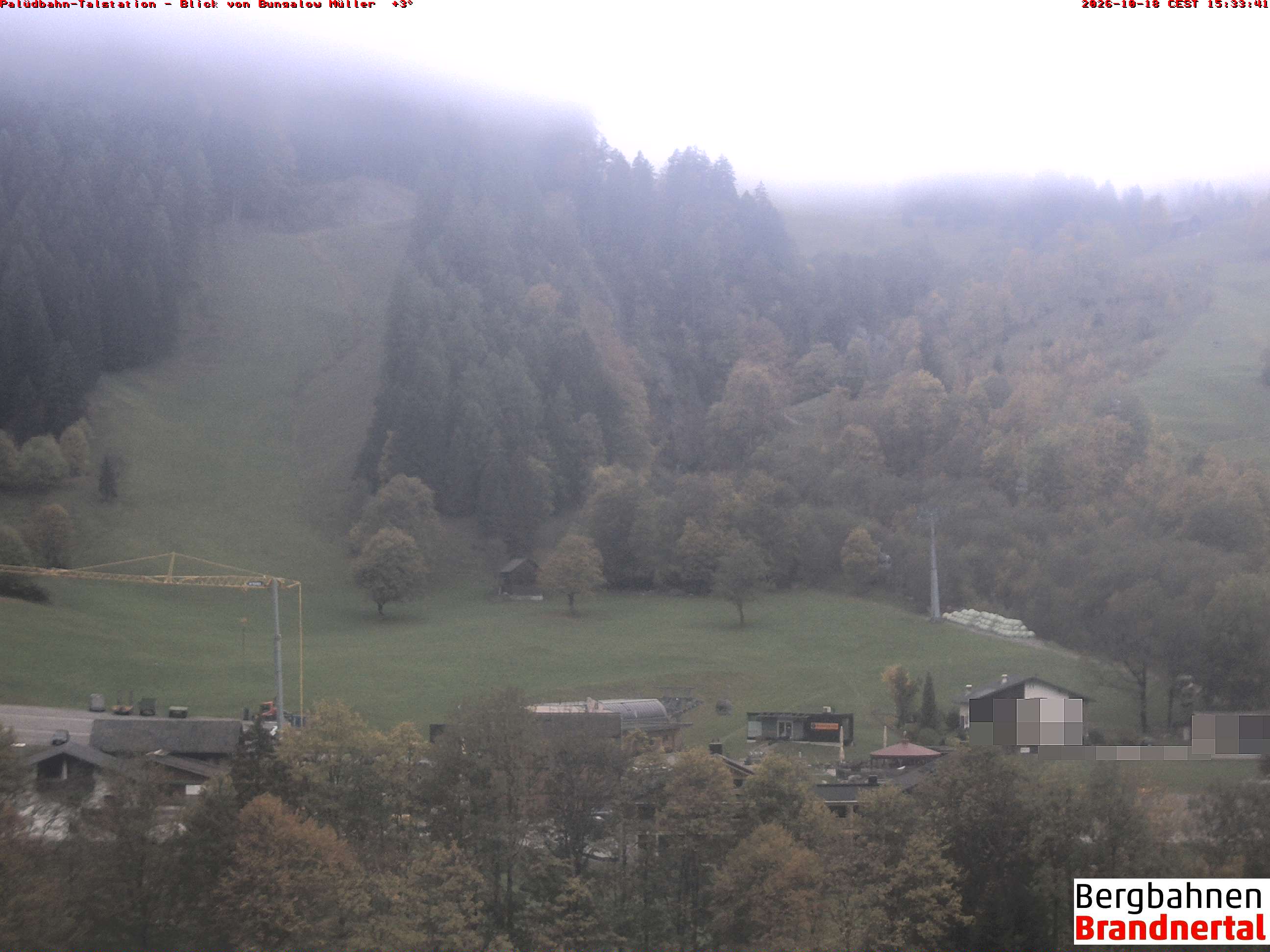 Blick auf Palüdbahn von Bungalow Müller