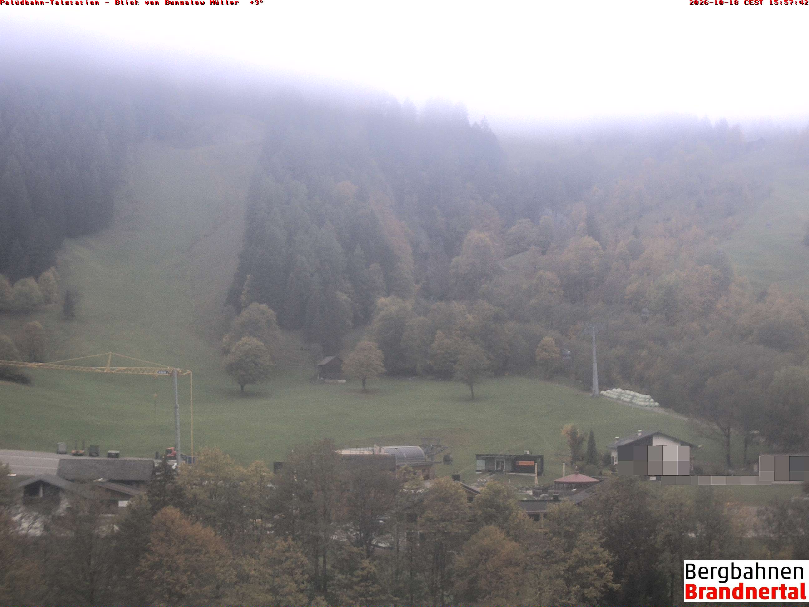 Blick auf Palüdbahn von Bungalow Müller