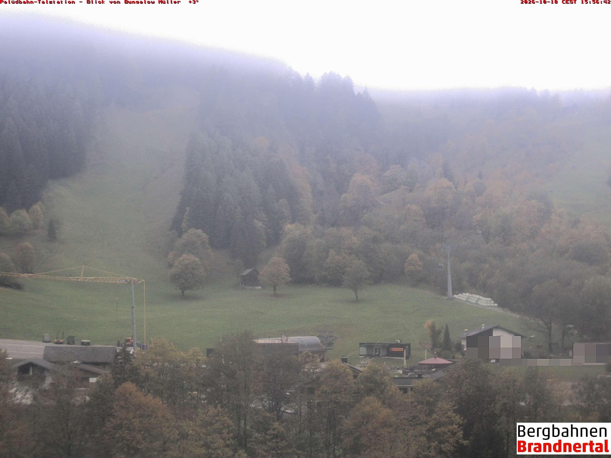 Blick auf Palüdbahn von Bungalow Müller