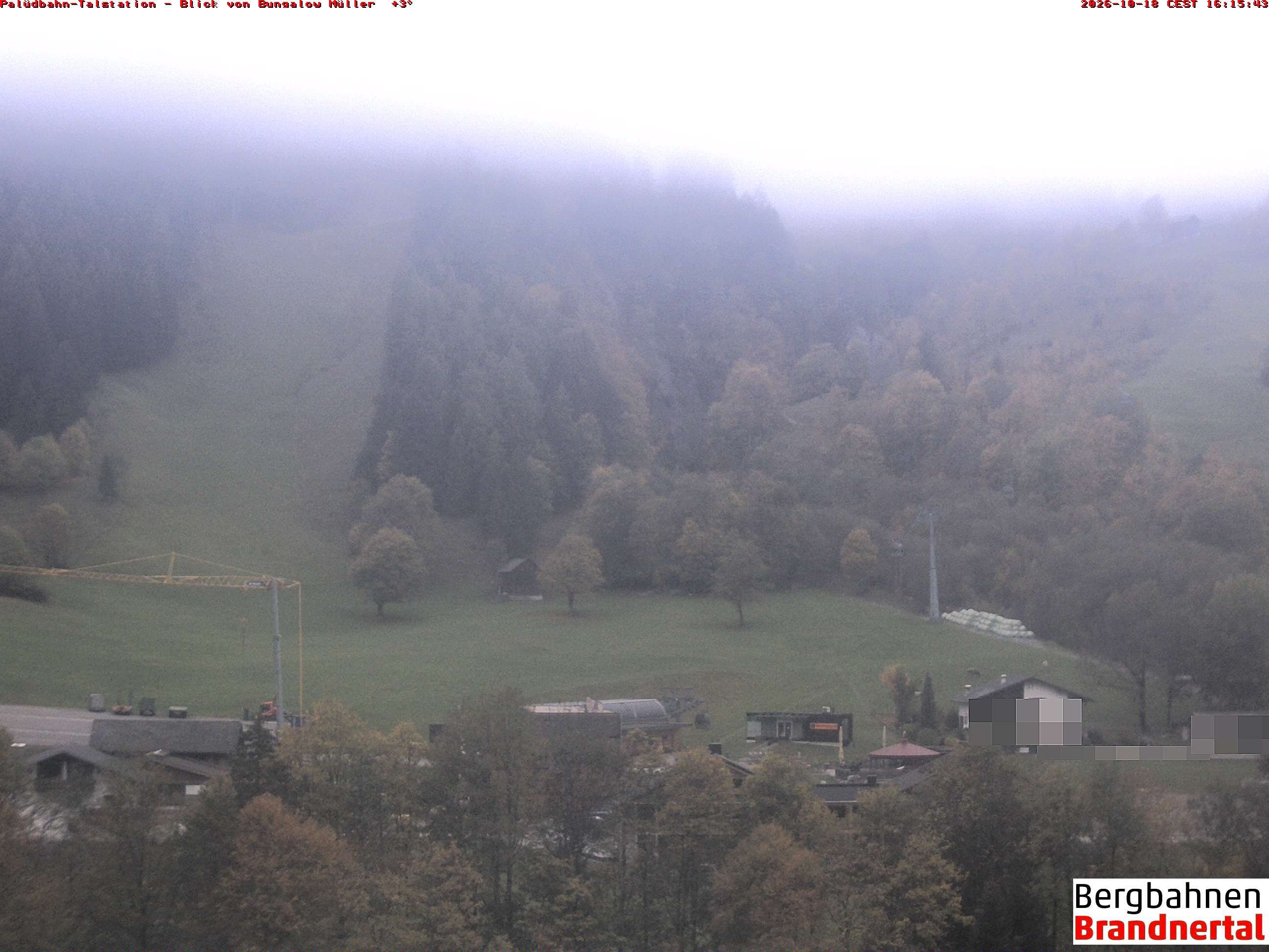 Blick auf Palüdbahn von Bungalow Müller