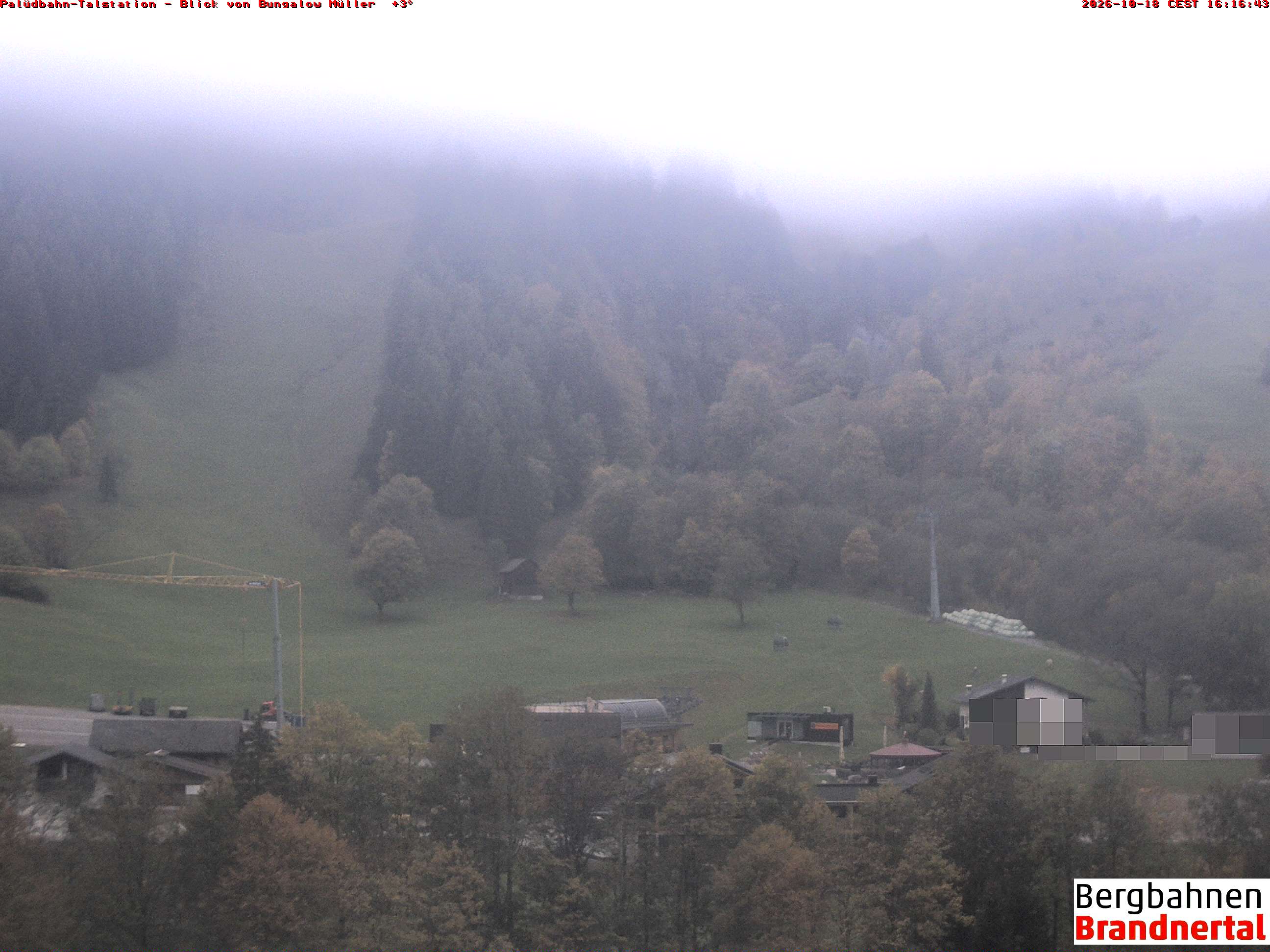Blick auf Palüdbahn von Bungalow Müller
