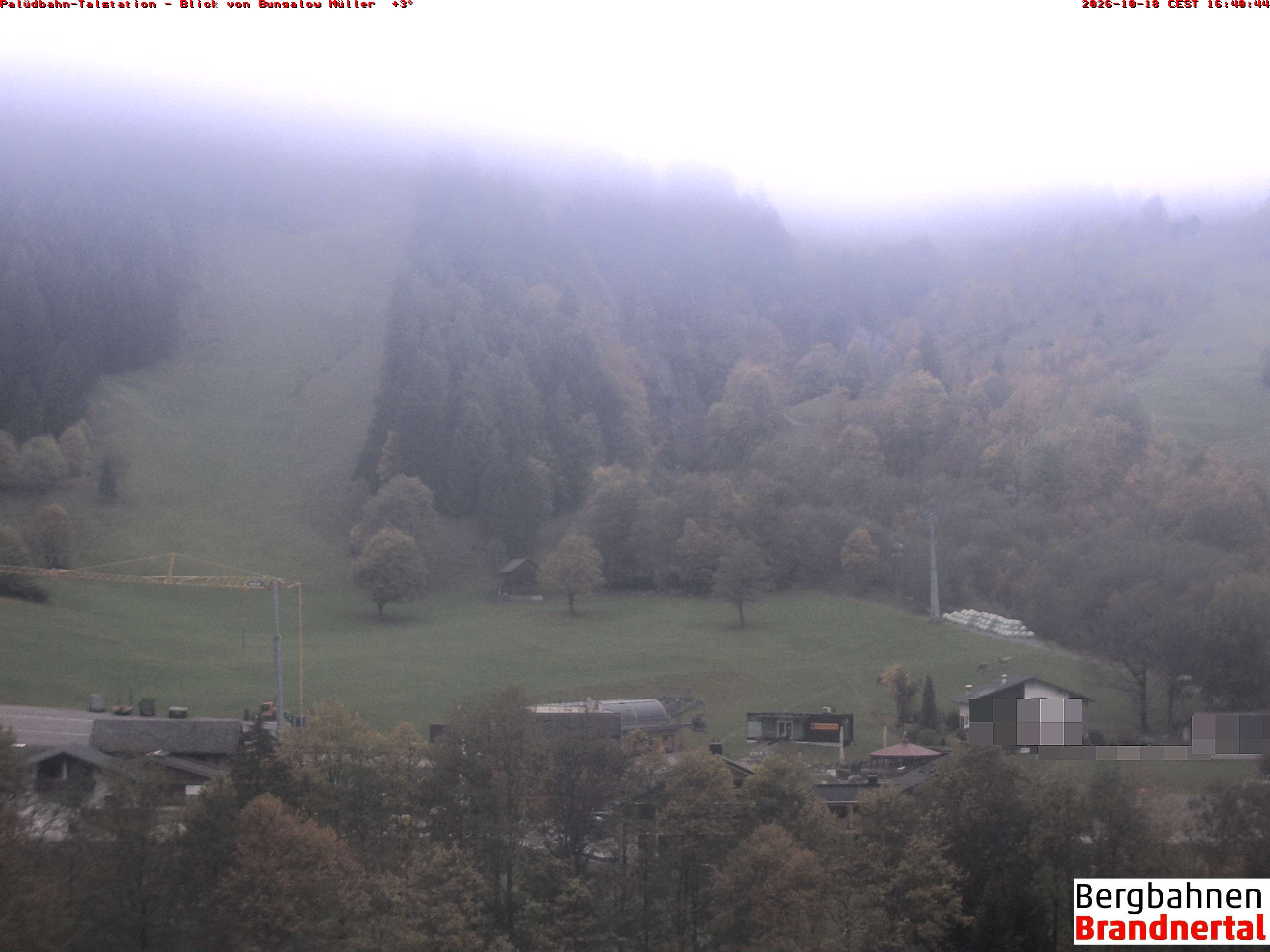 Blick auf Palüdbahn von Bungalow Müller
