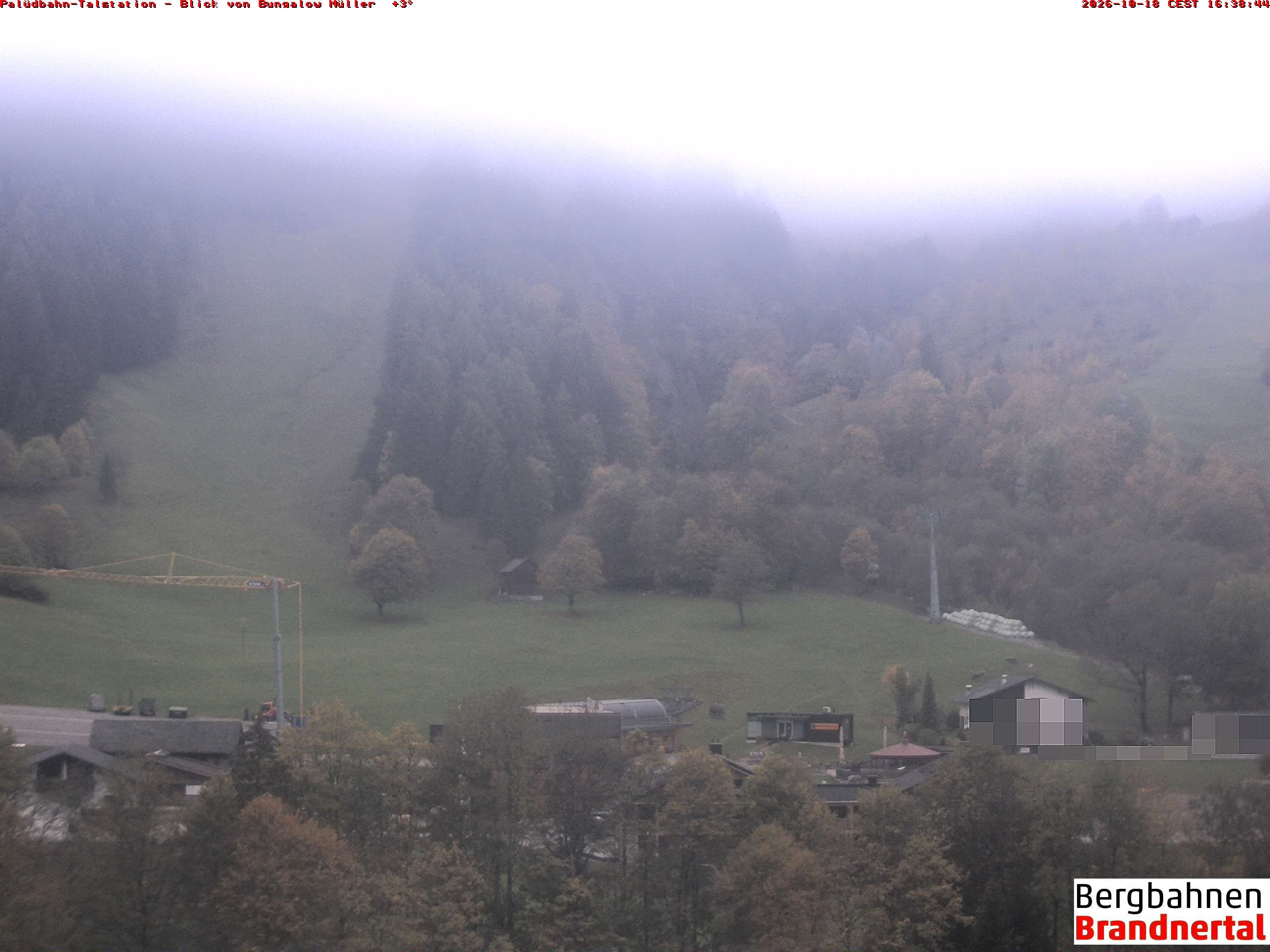 Blick auf Palüdbahn von Bungalow Müller