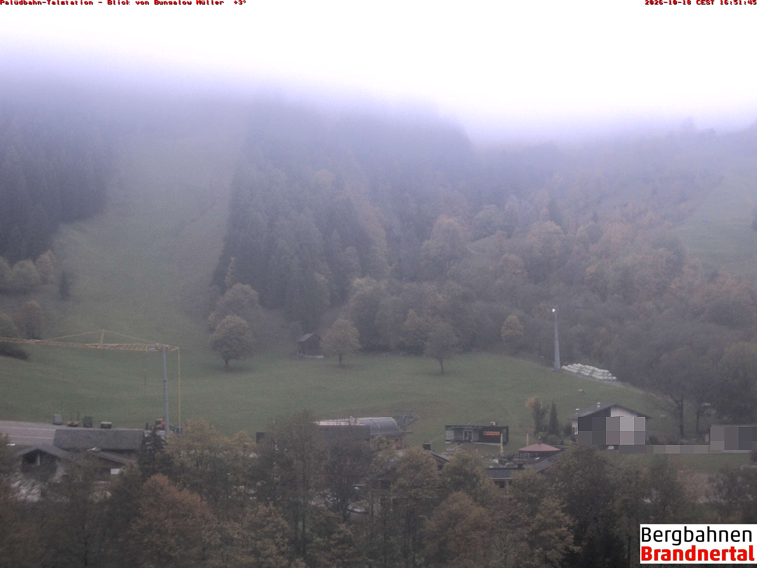Blick auf Palüdbahn von Bungalow Müller