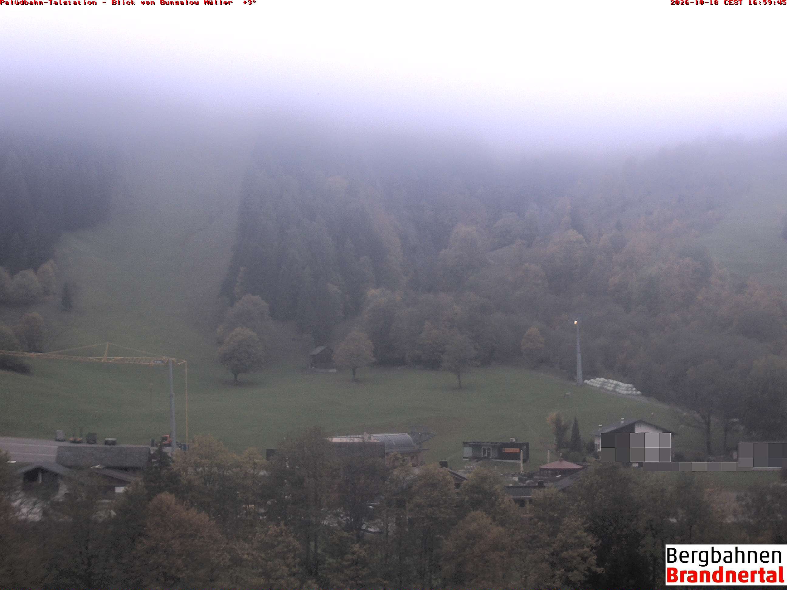 Blick auf Palüdbahn von Bungalow Müller
