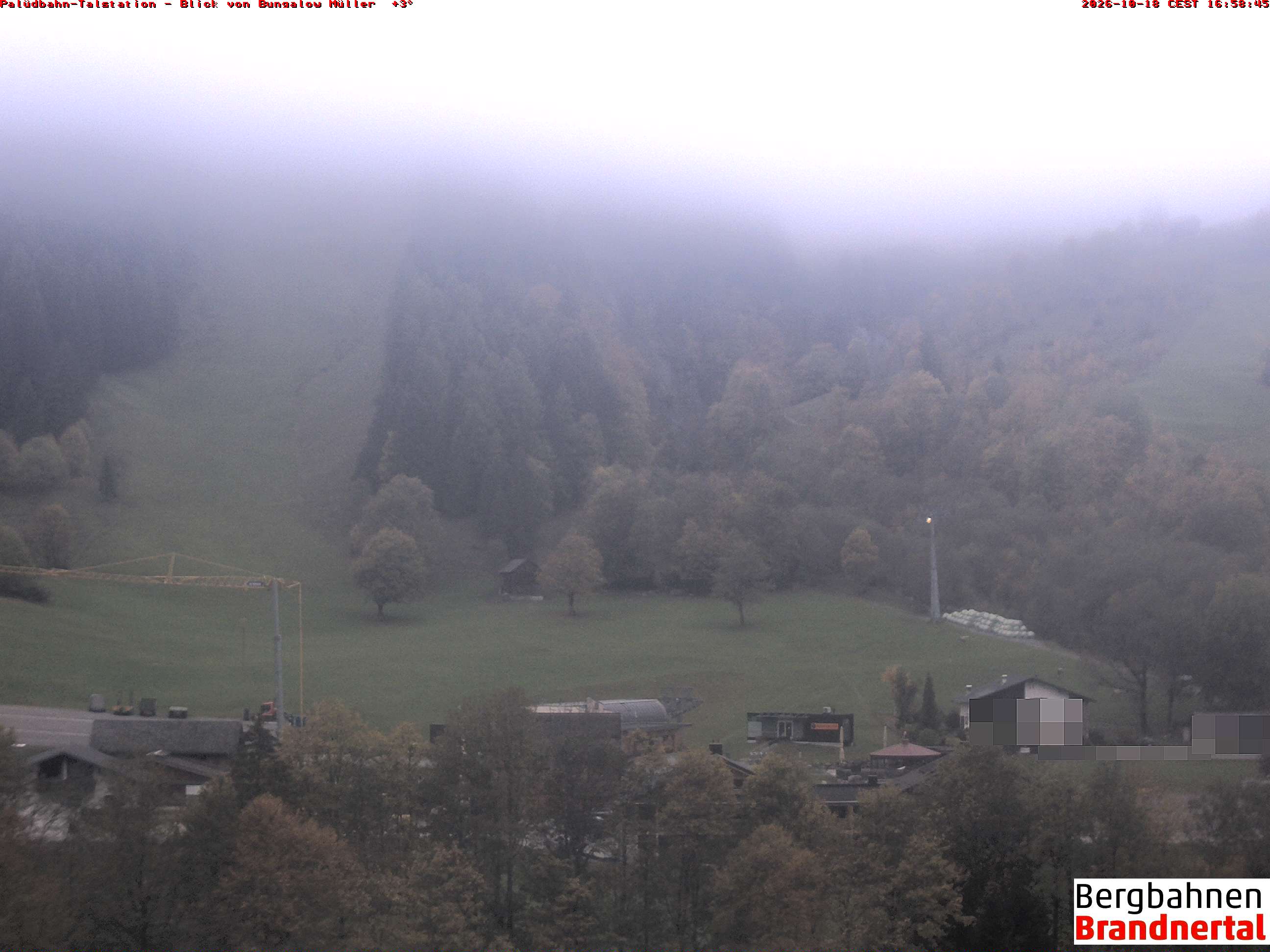 Blick auf Palüdbahn von Bungalow Müller