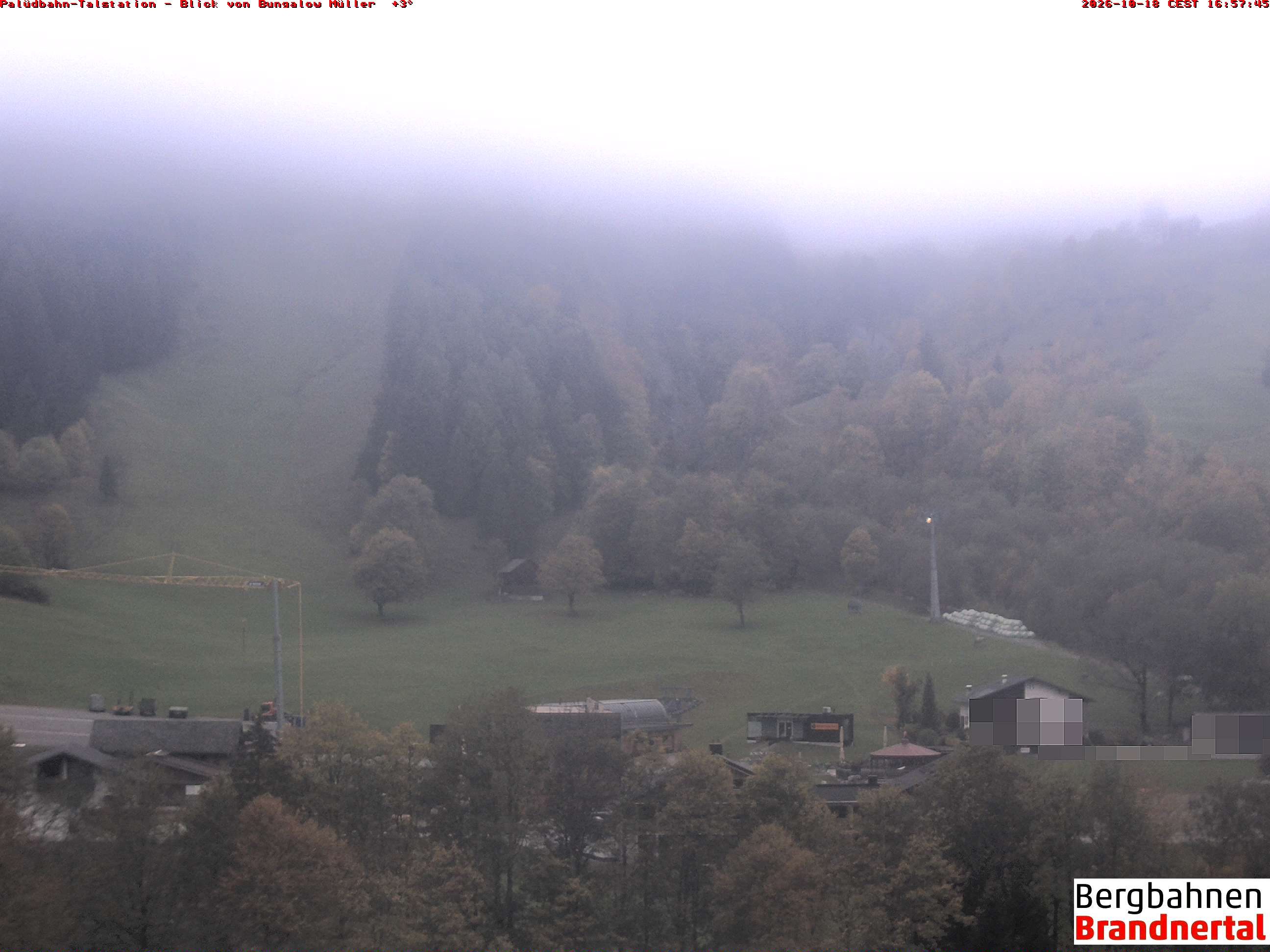 Blick auf Palüdbahn von Bungalow Müller