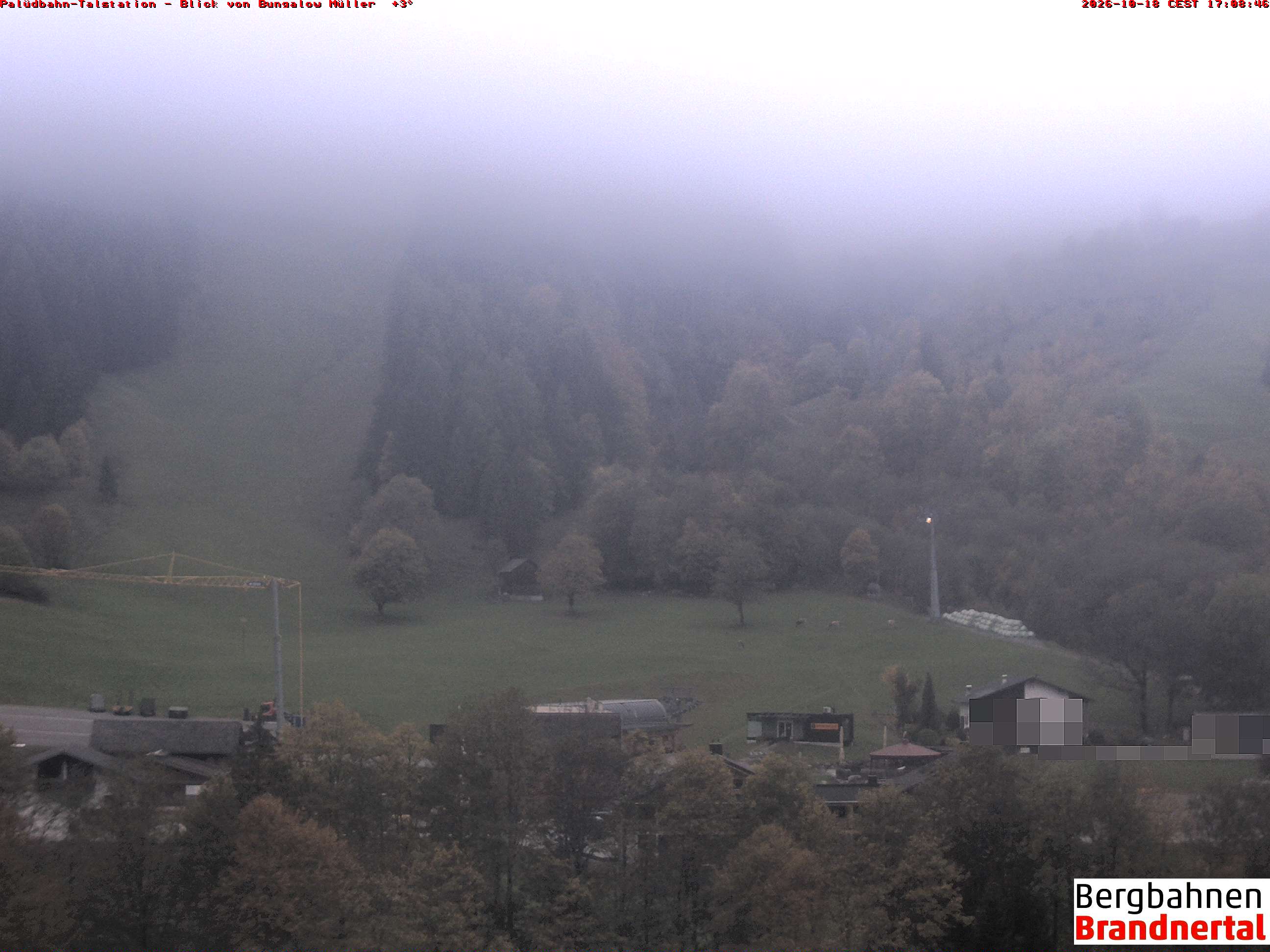 Blick auf Palüdbahn von Bungalow Müller