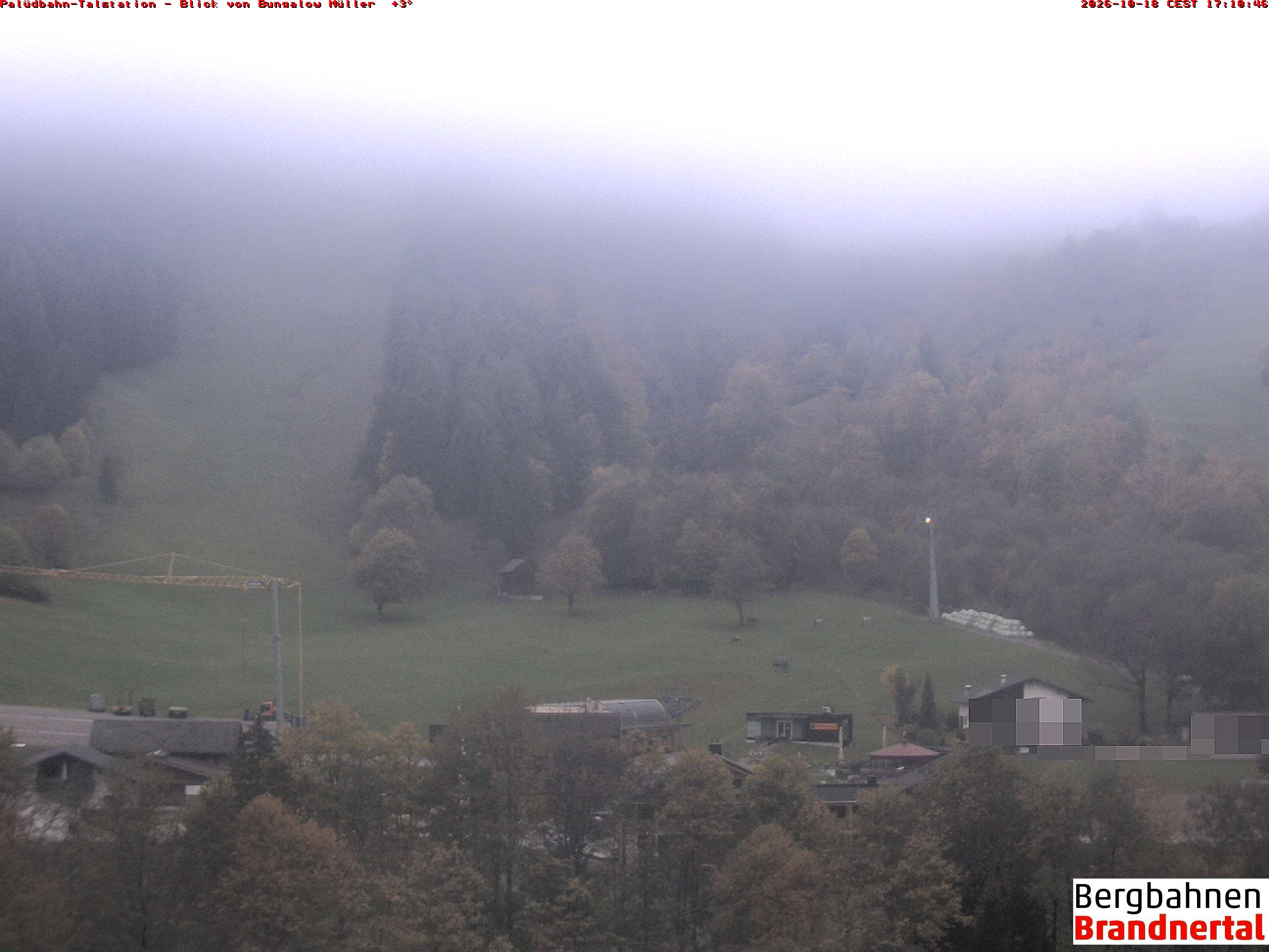 Blick auf Palüdbahn von Bungalow Müller