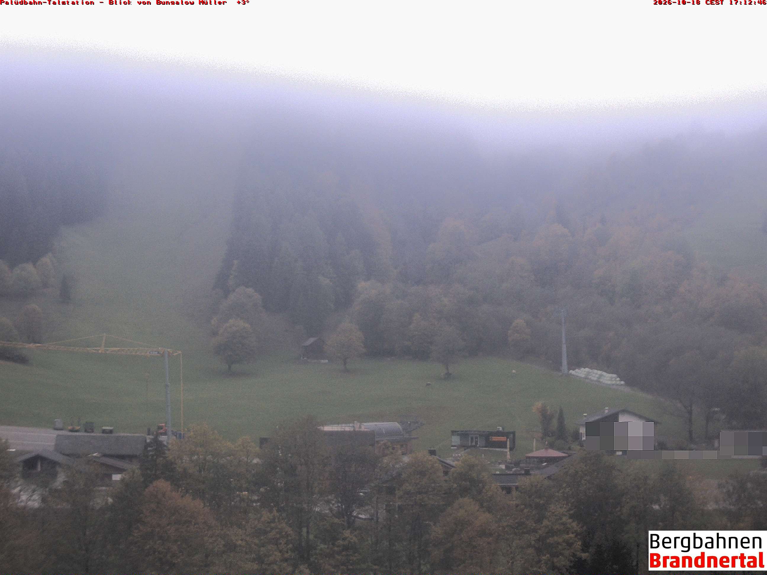 Blick auf Palüdbahn von Bungalow Müller