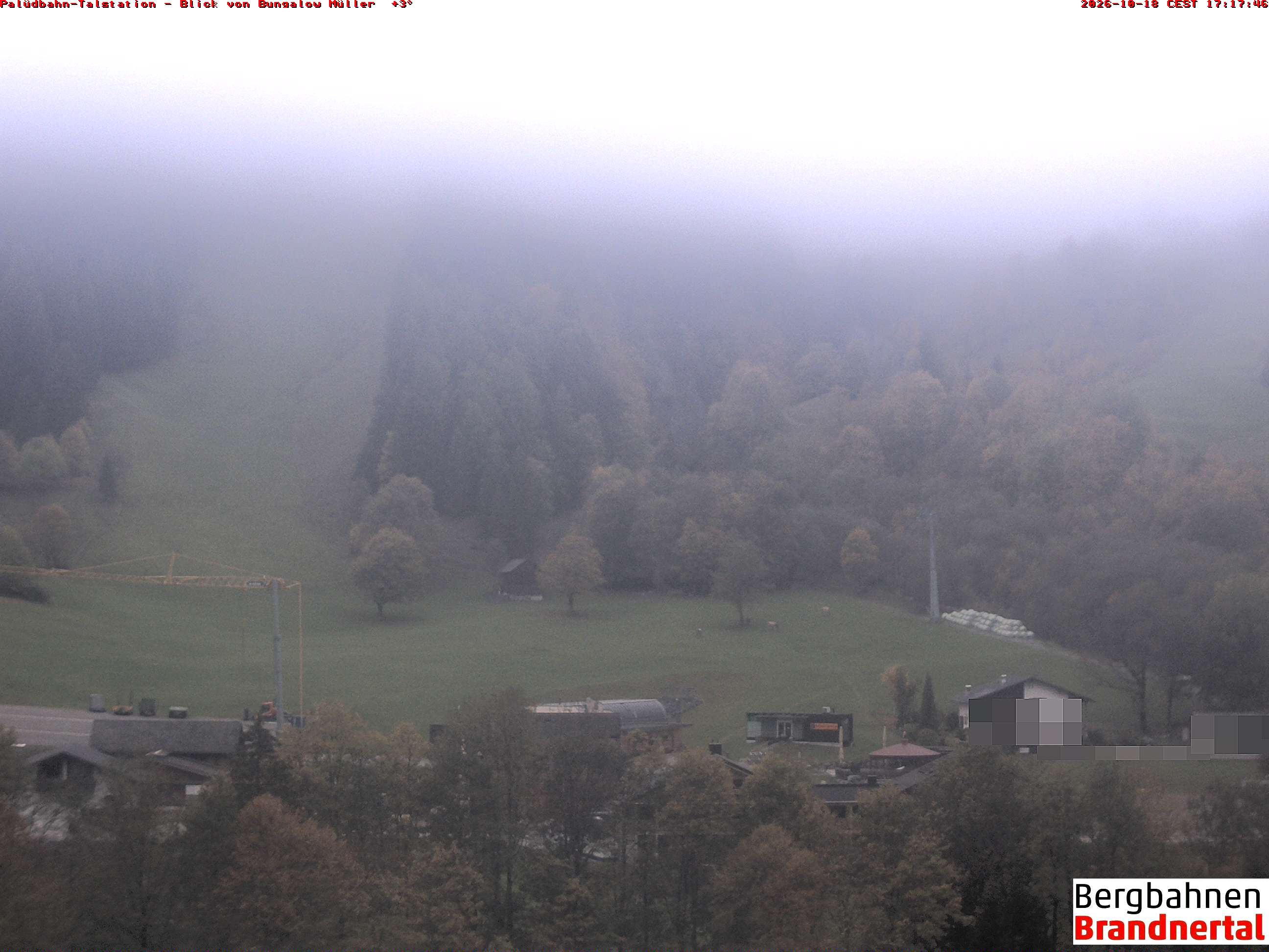 Blick auf Palüdbahn von Bungalow Müller