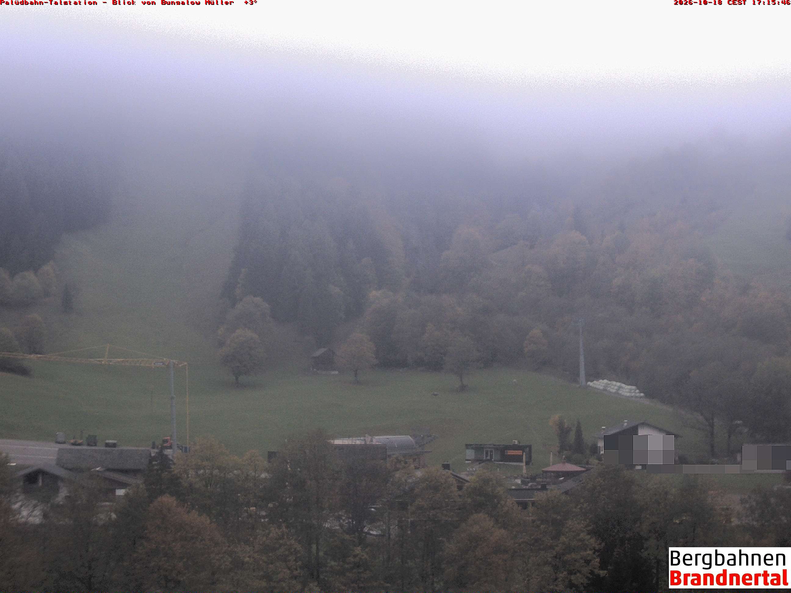 Blick auf Palüdbahn von Bungalow Müller
