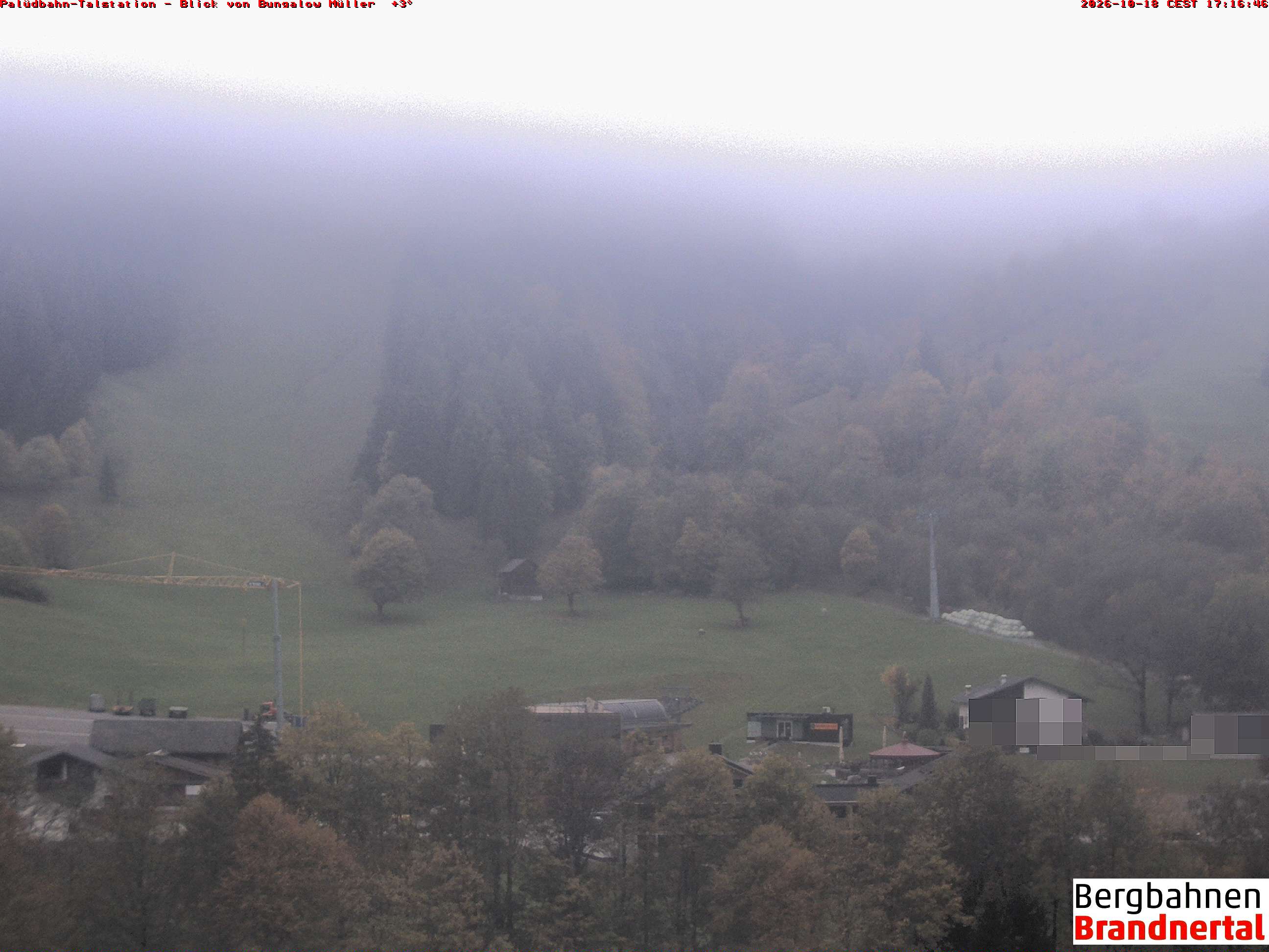 Blick auf Palüdbahn von Bungalow Müller