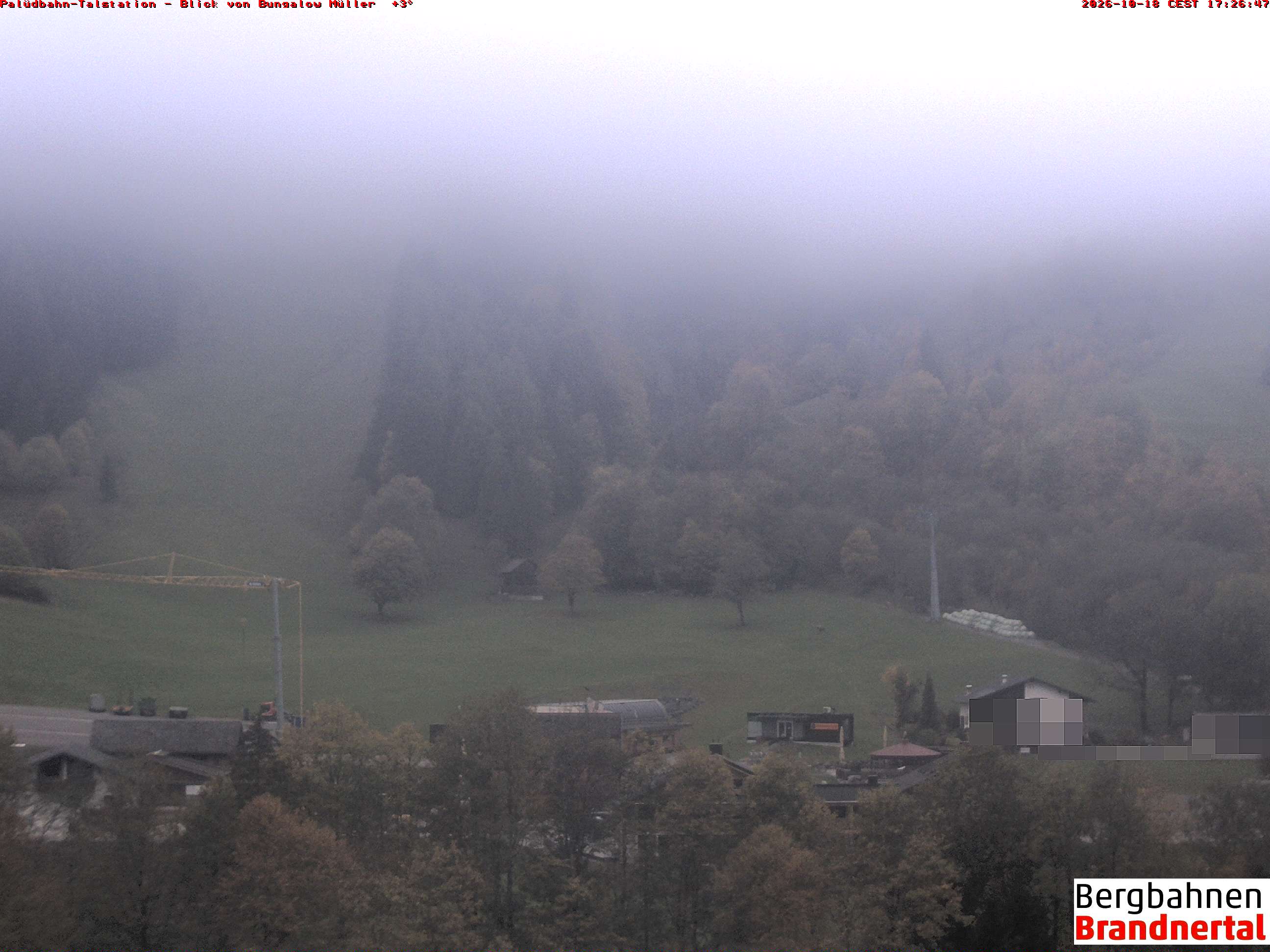 Blick auf Palüdbahn von Bungalow Müller