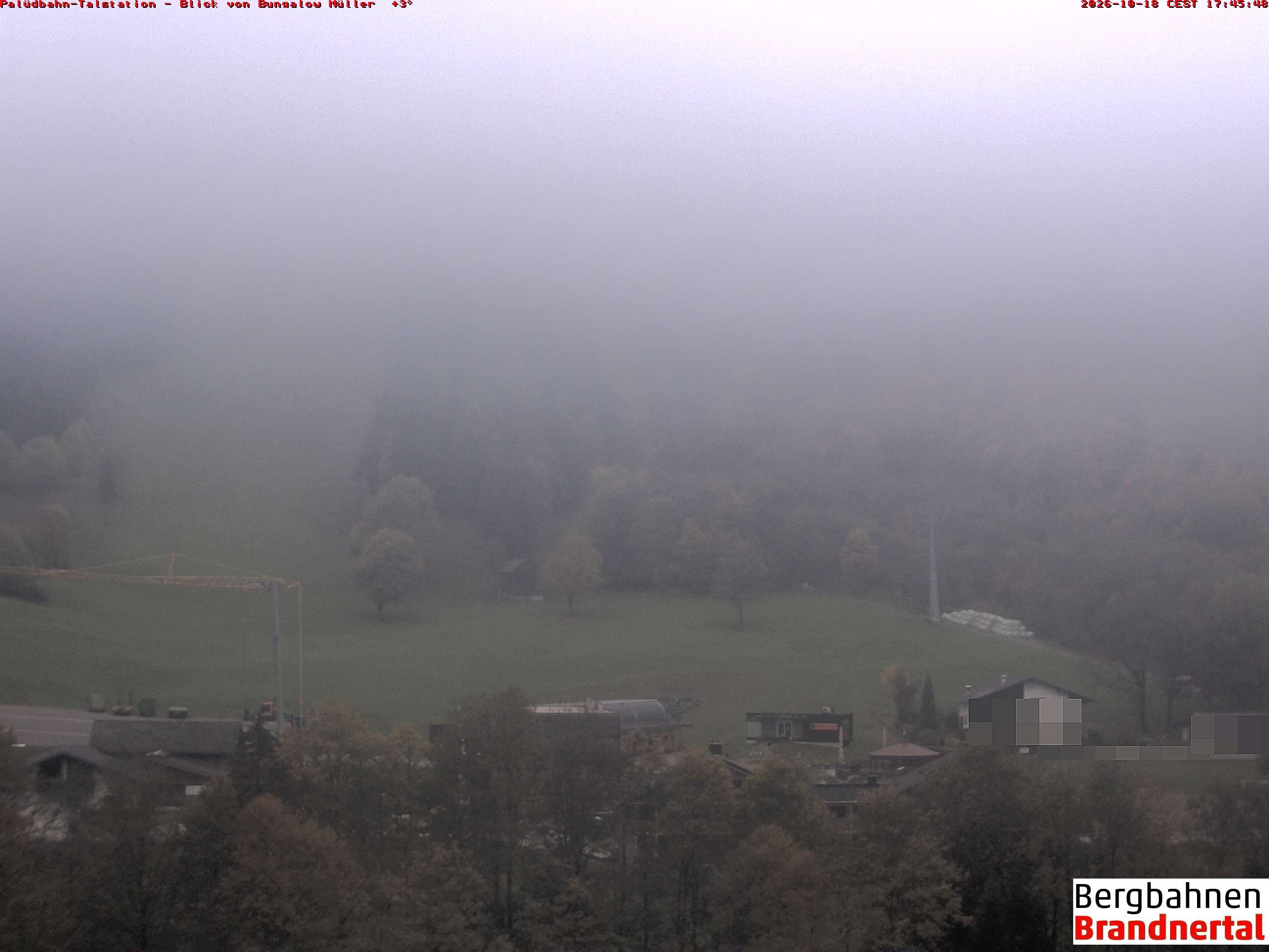 Blick auf Palüdbahn von Bungalow Müller