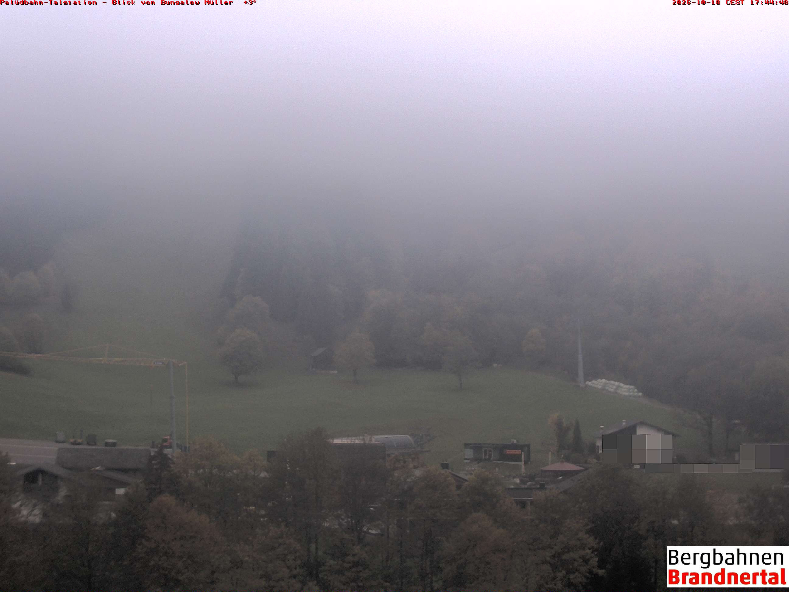 Blick auf Palüdbahn von Bungalow Müller