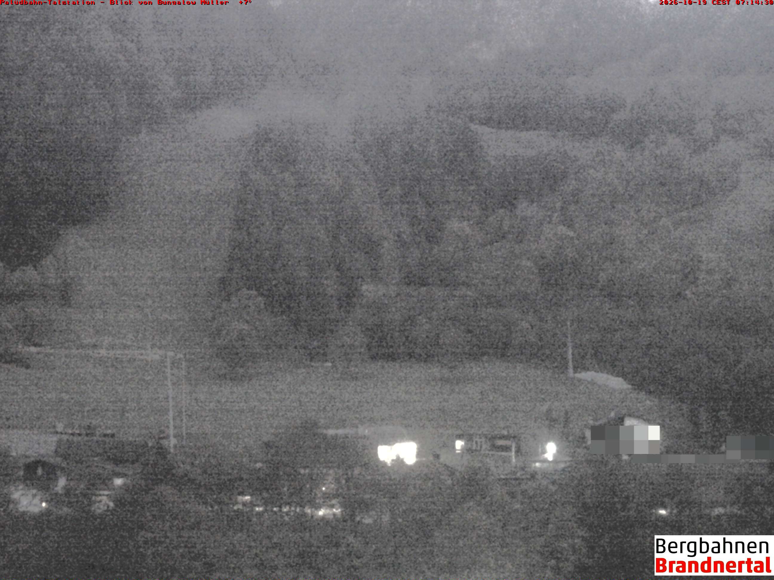 Blick auf Palüdbahn von Bungalow Müller
