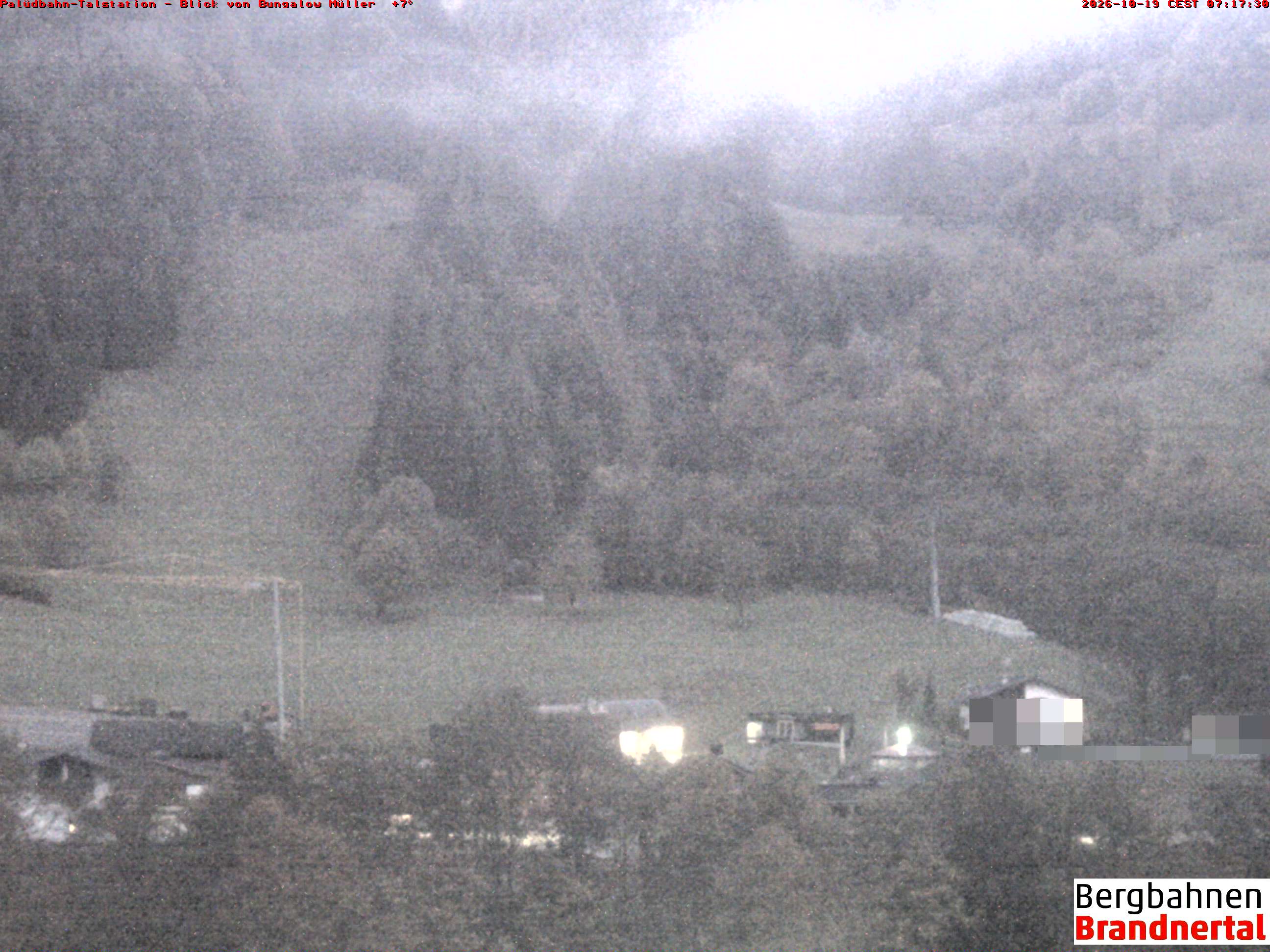 Blick auf Palüdbahn von Bungalow Müller