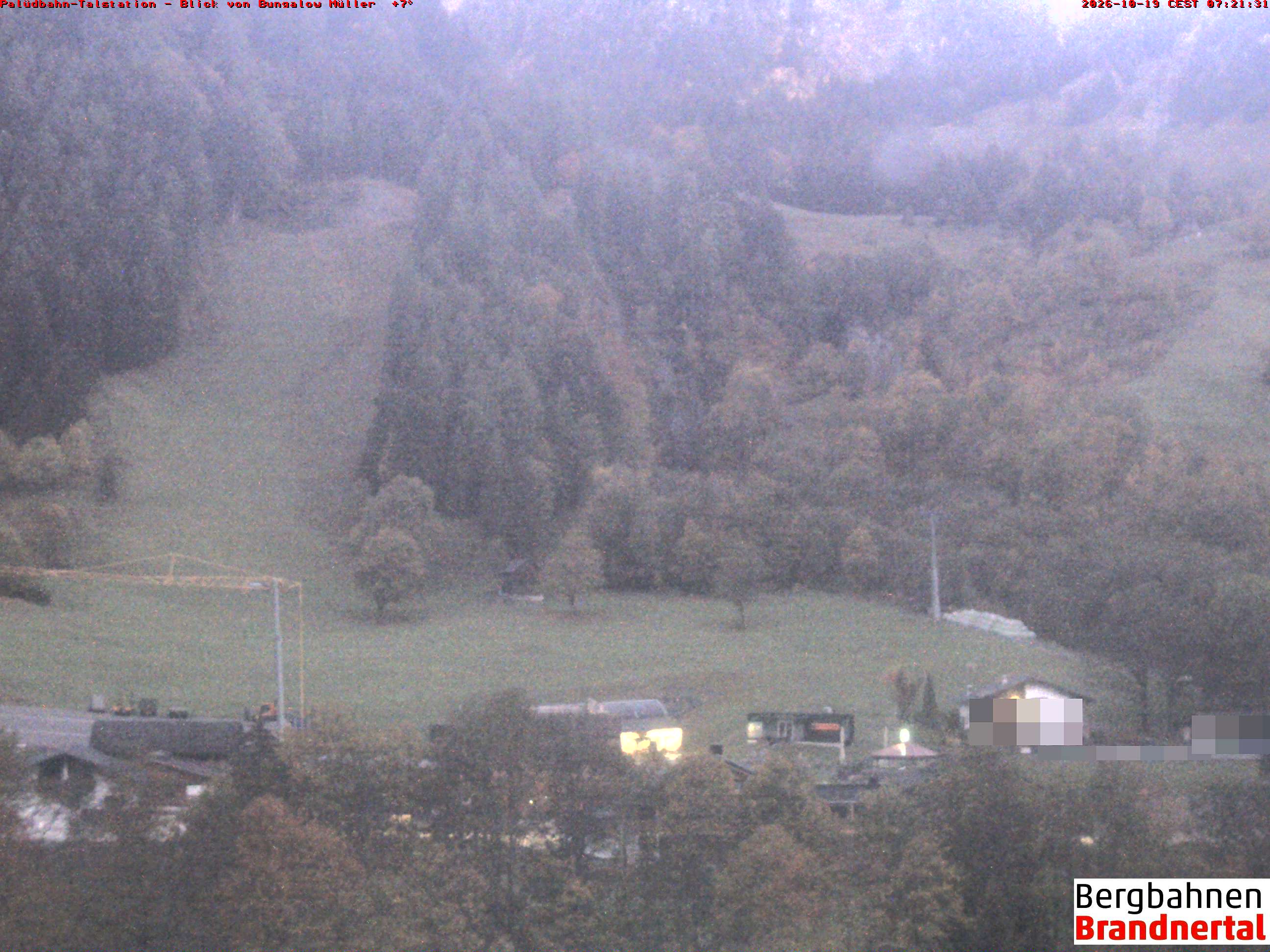 Blick auf Palüdbahn von Bungalow Müller