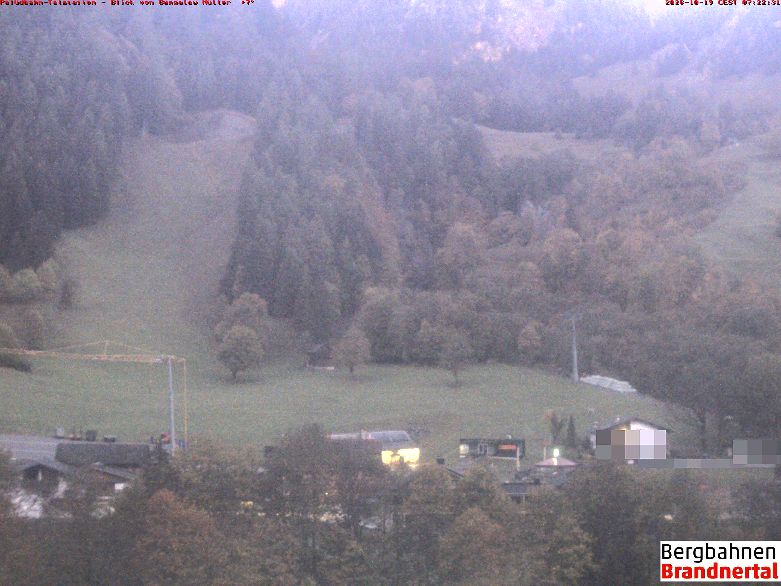 Blick auf Palüdbahn von Bungalow Müller