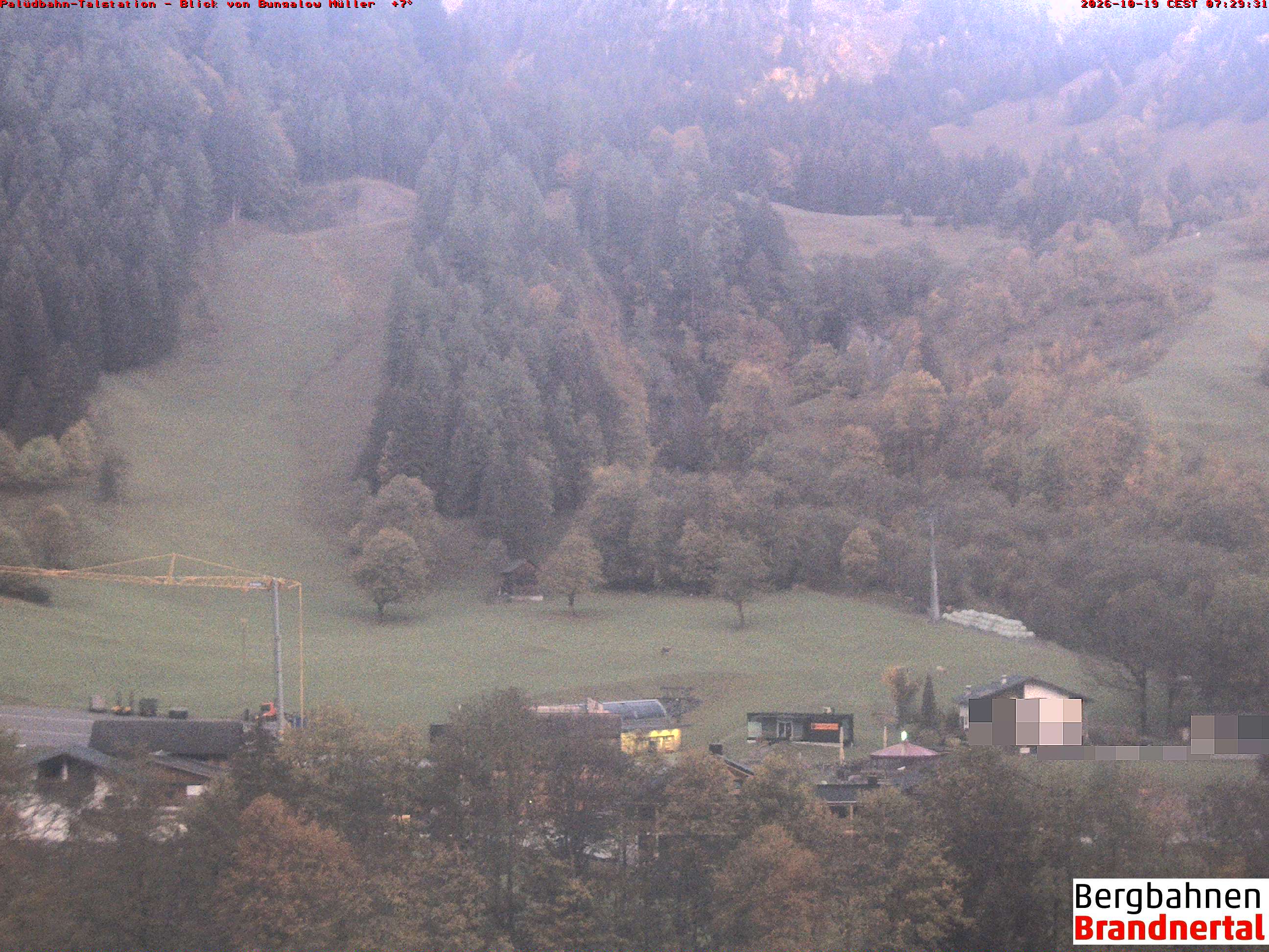 Blick auf Palüdbahn von Bungalow Müller