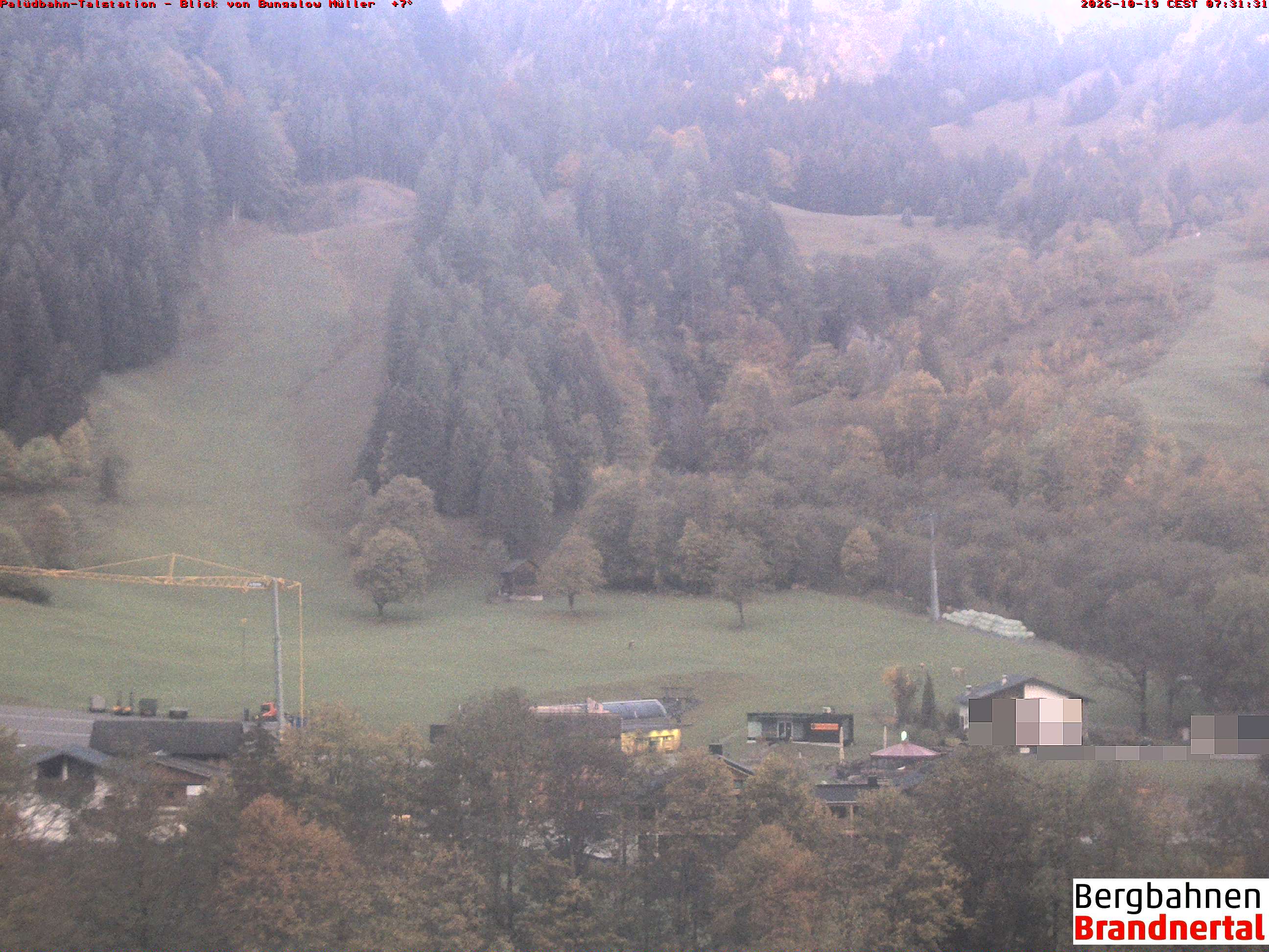 Blick auf Palüdbahn von Bungalow Müller