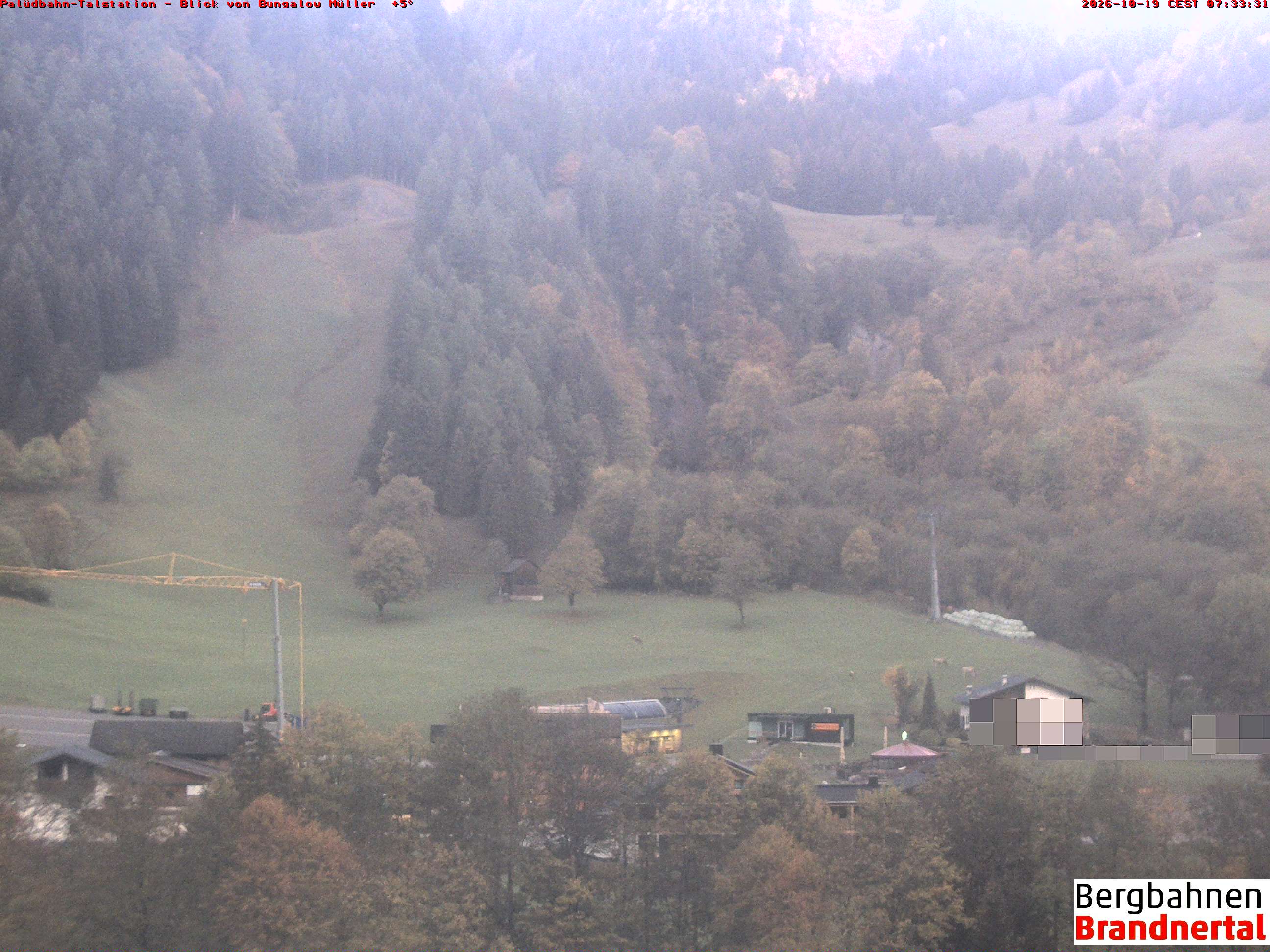 Blick auf Palüdbahn von Bungalow Müller