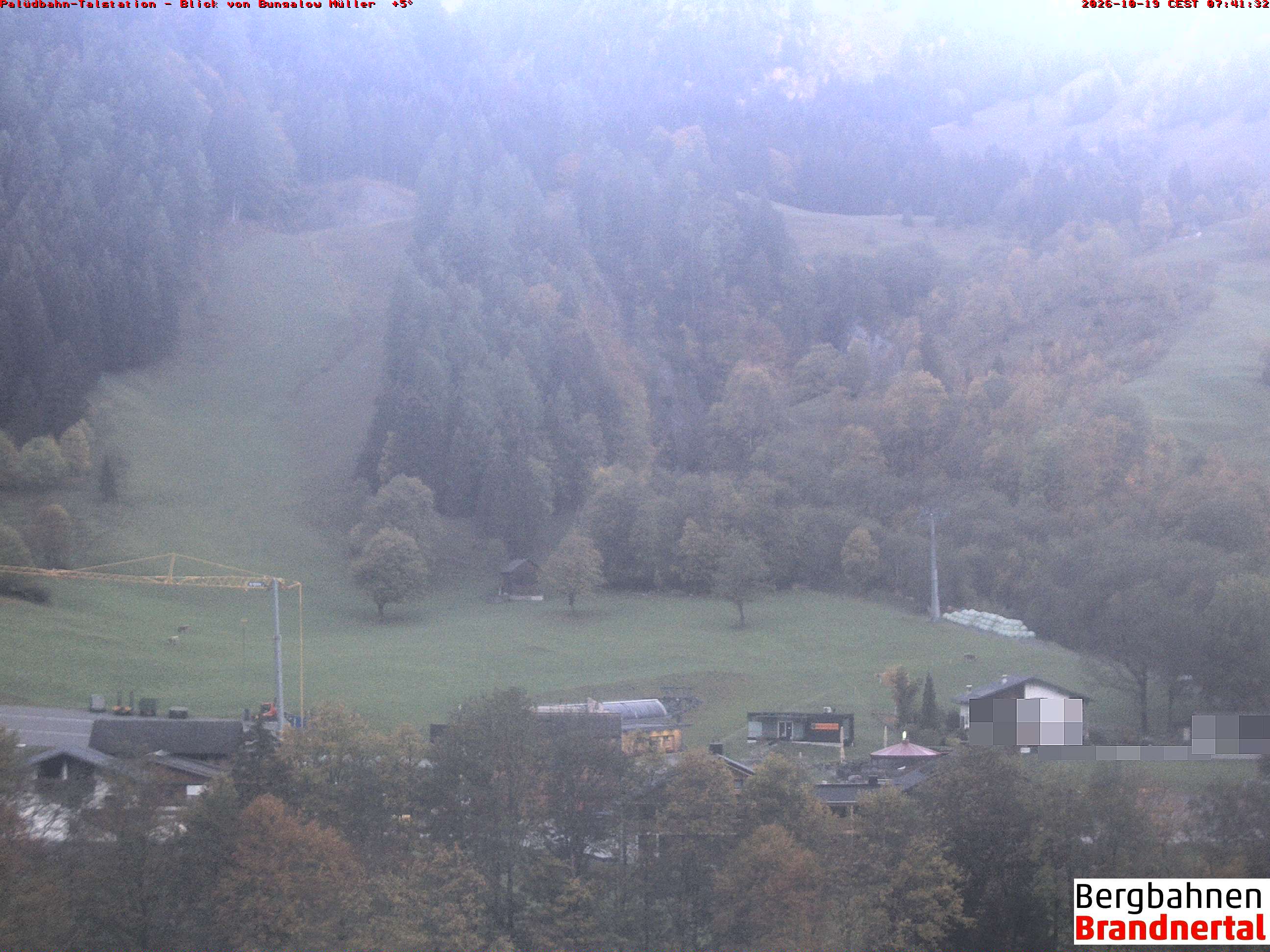 Blick auf Palüdbahn von Bungalow Müller