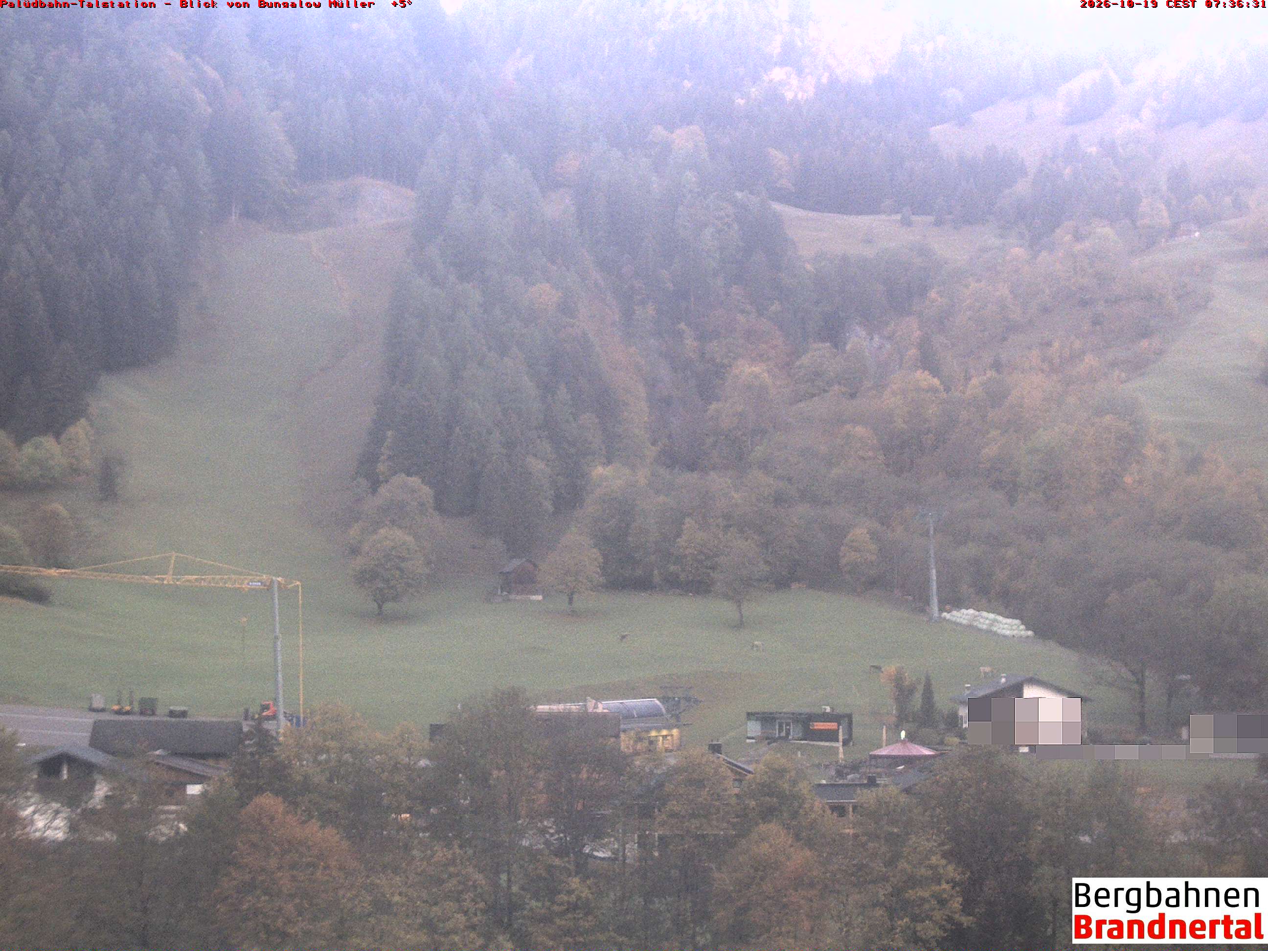 Blick auf Palüdbahn von Bungalow Müller