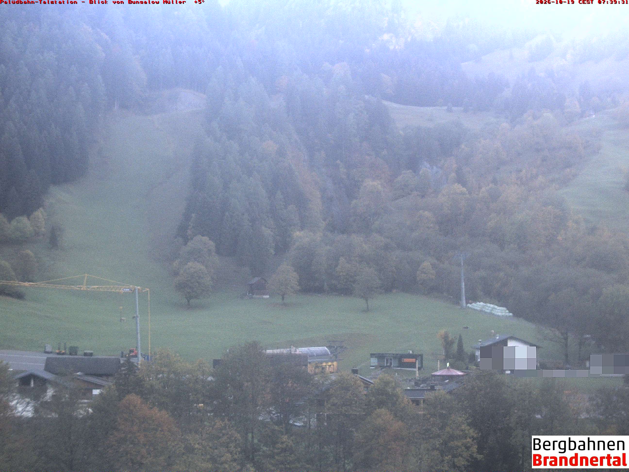 Blick auf Palüdbahn von Bungalow Müller