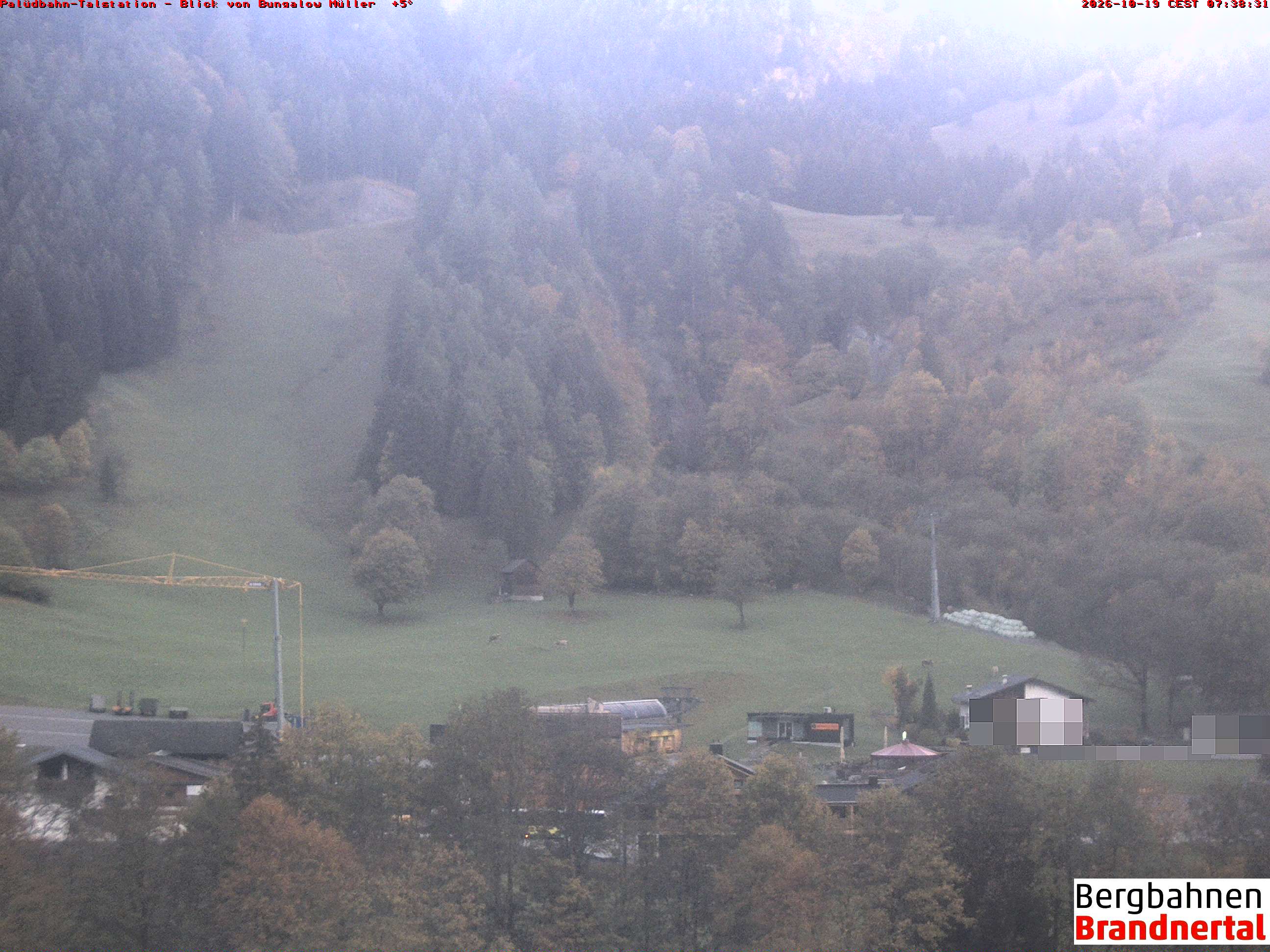 Blick auf Palüdbahn von Bungalow Müller