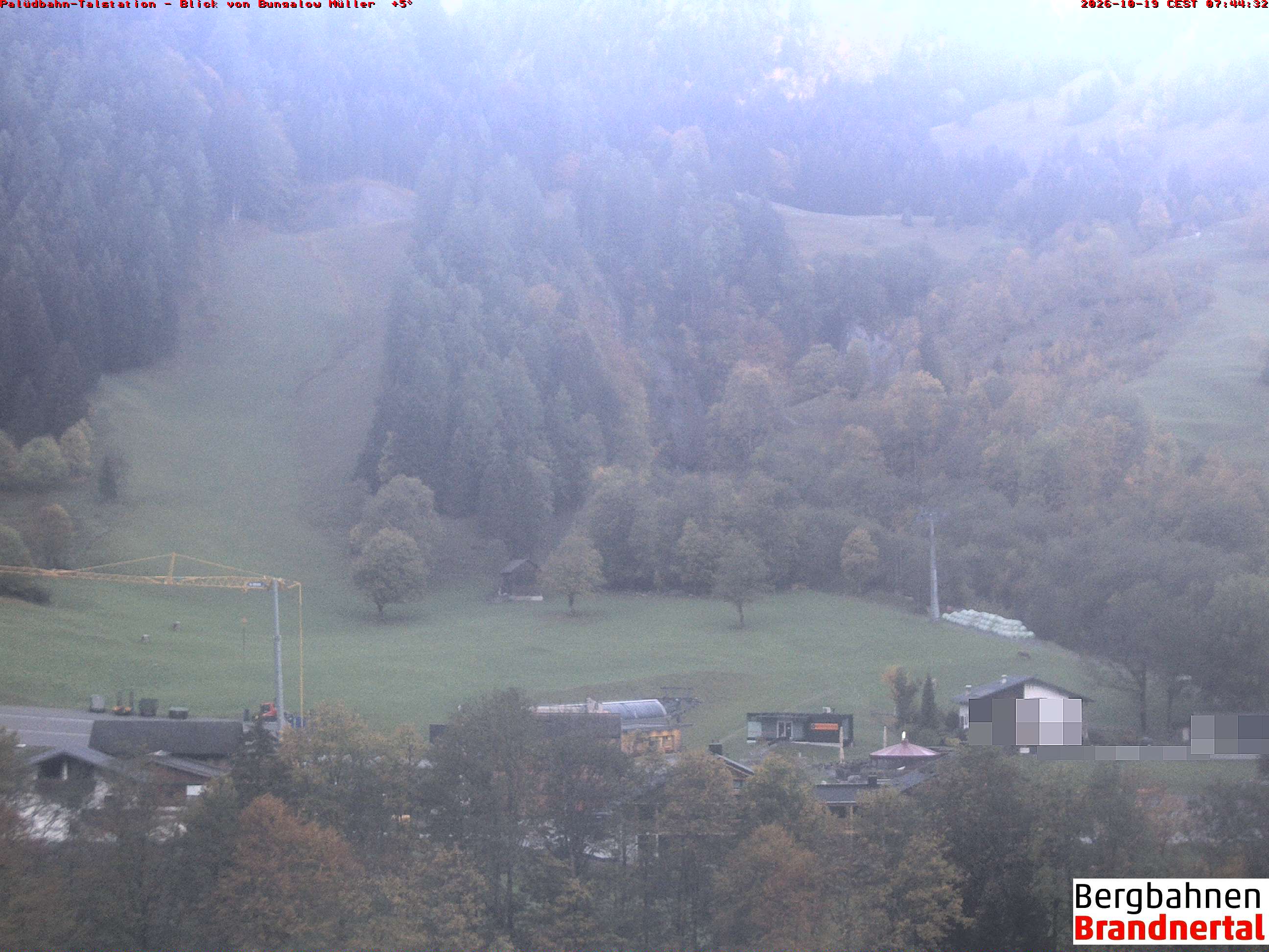 Blick auf Palüdbahn von Bungalow Müller