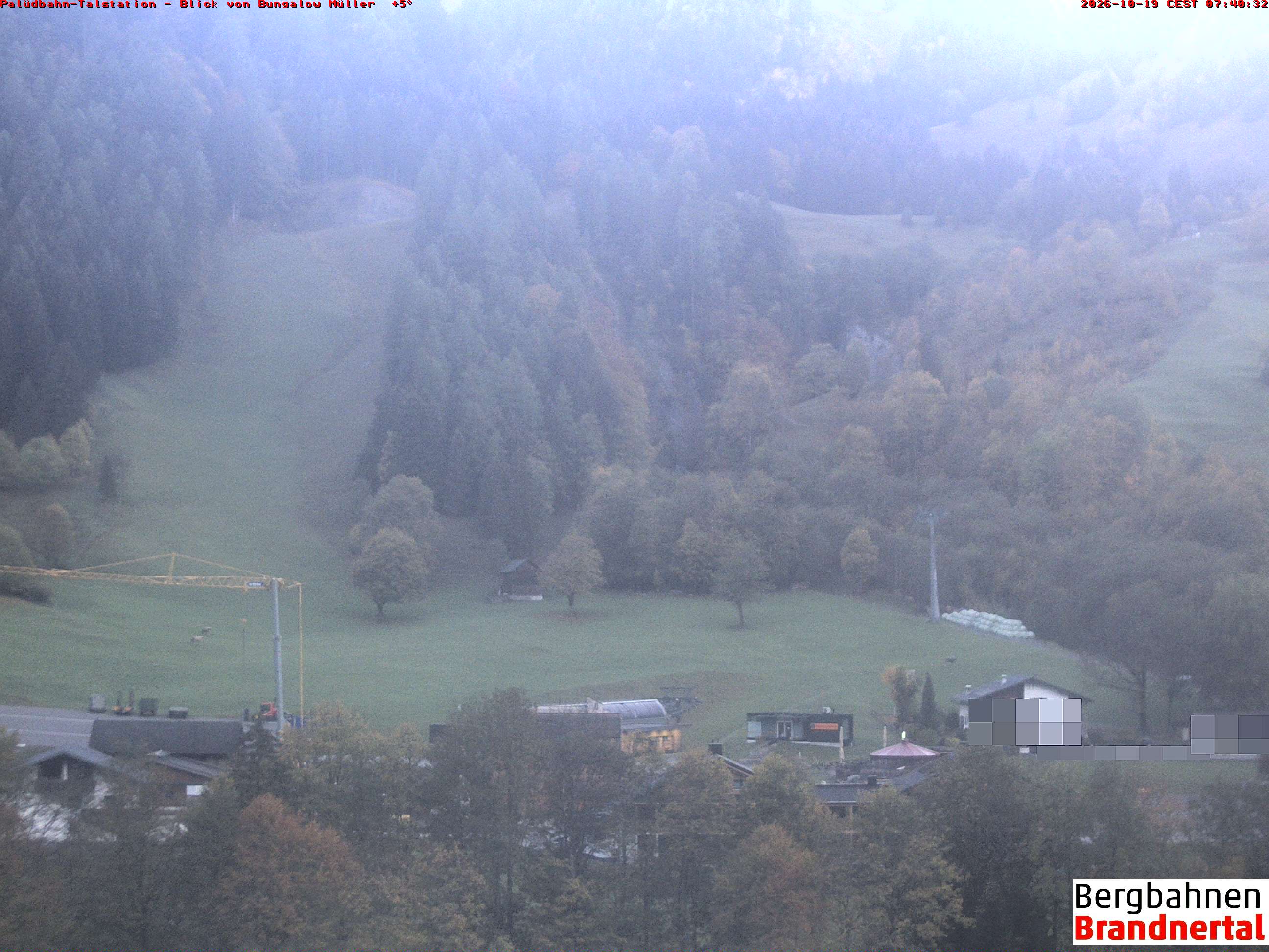 Blick auf Palüdbahn von Bungalow Müller