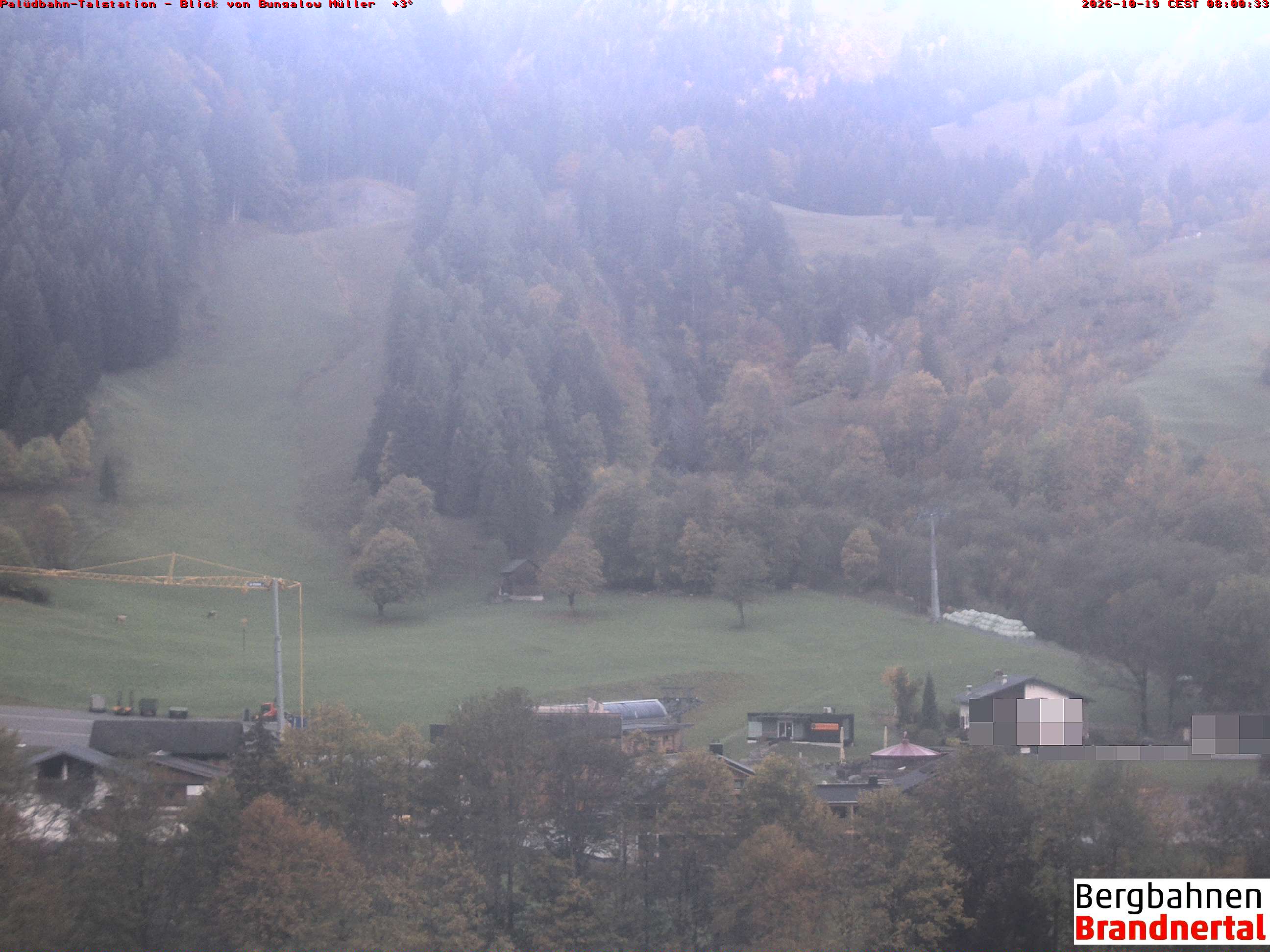 Blick auf Palüdbahn von Bungalow Müller