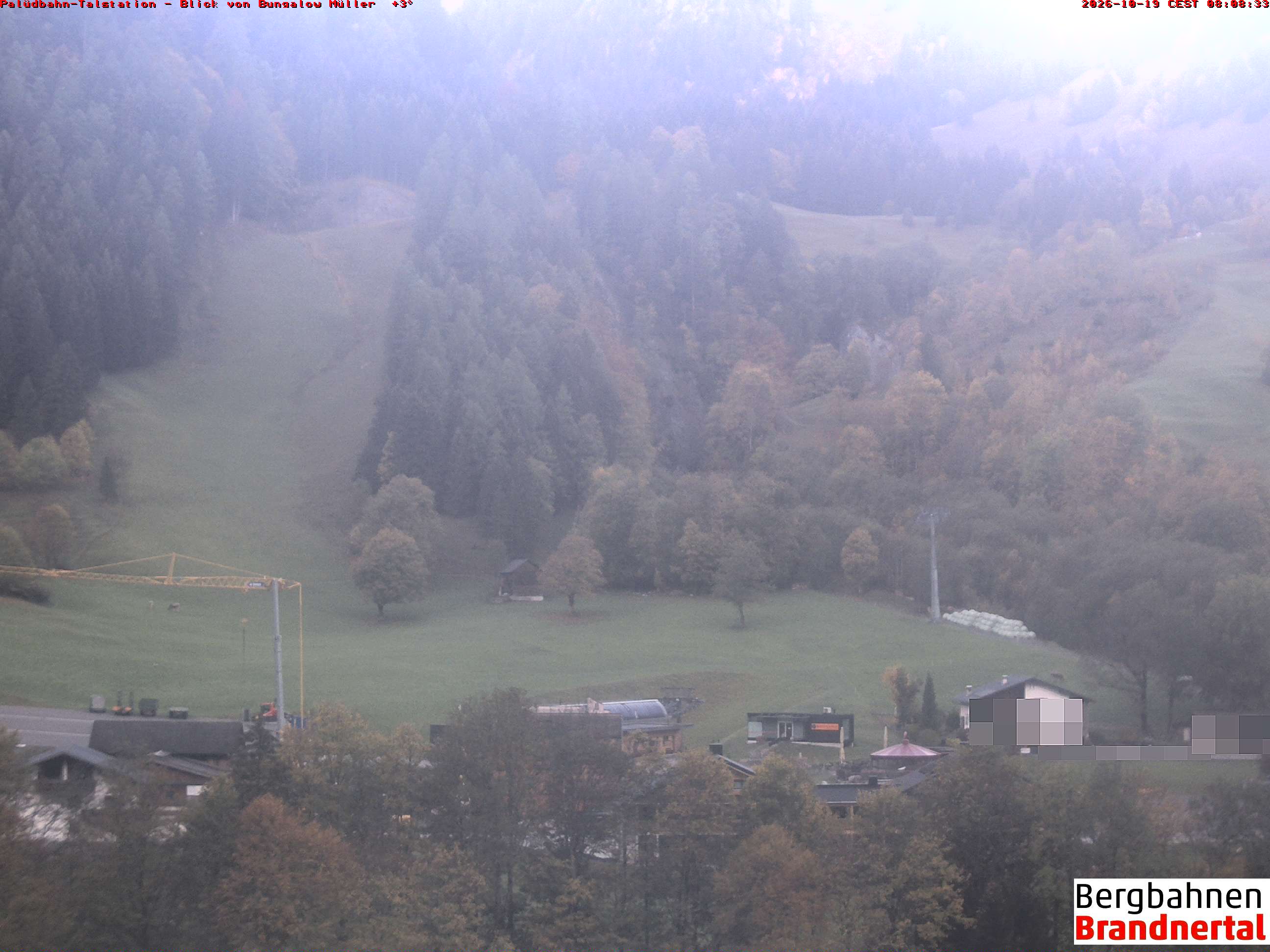 Blick auf Palüdbahn von Bungalow Müller
