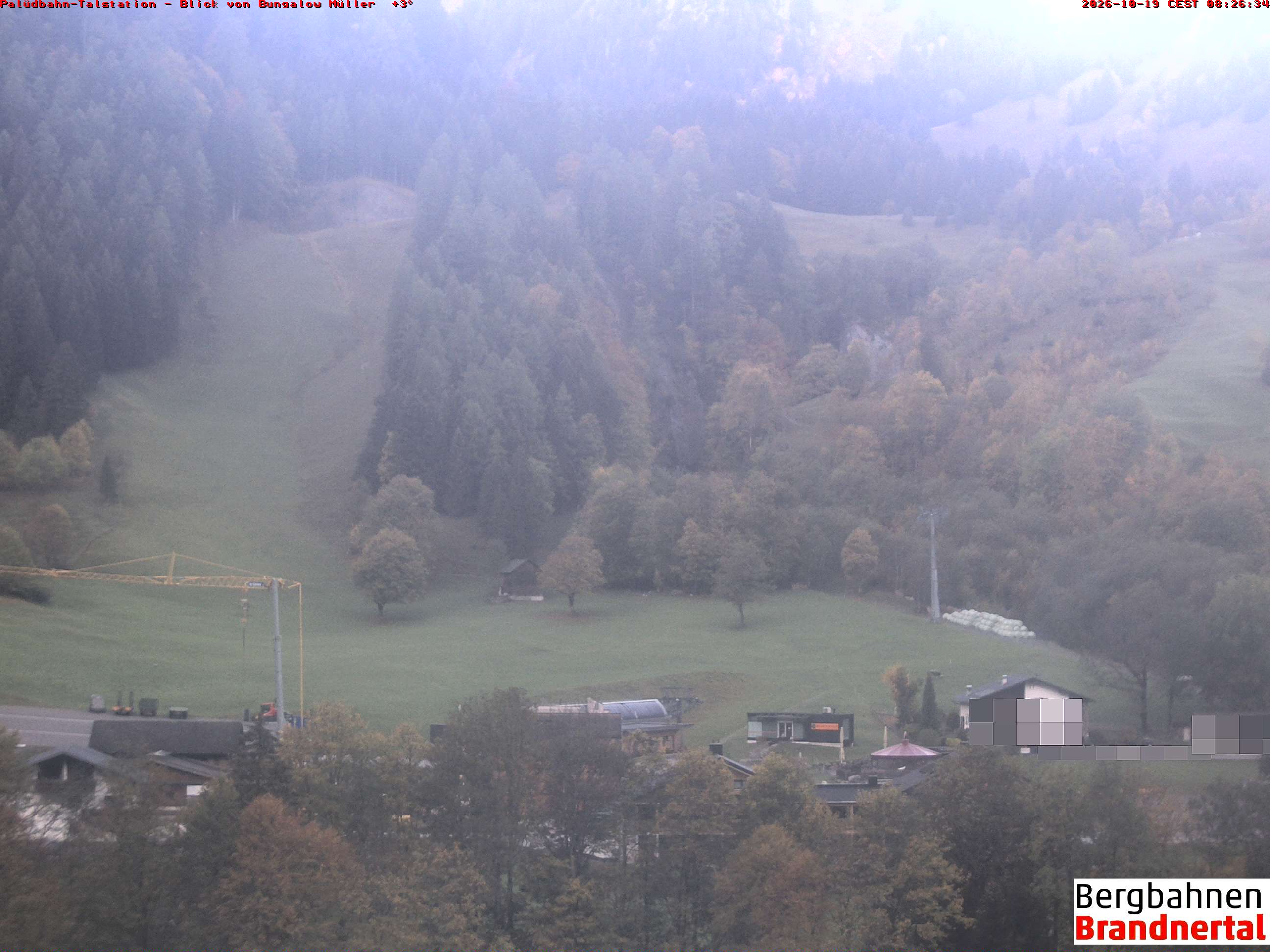 Blick auf Palüdbahn von Bungalow Müller